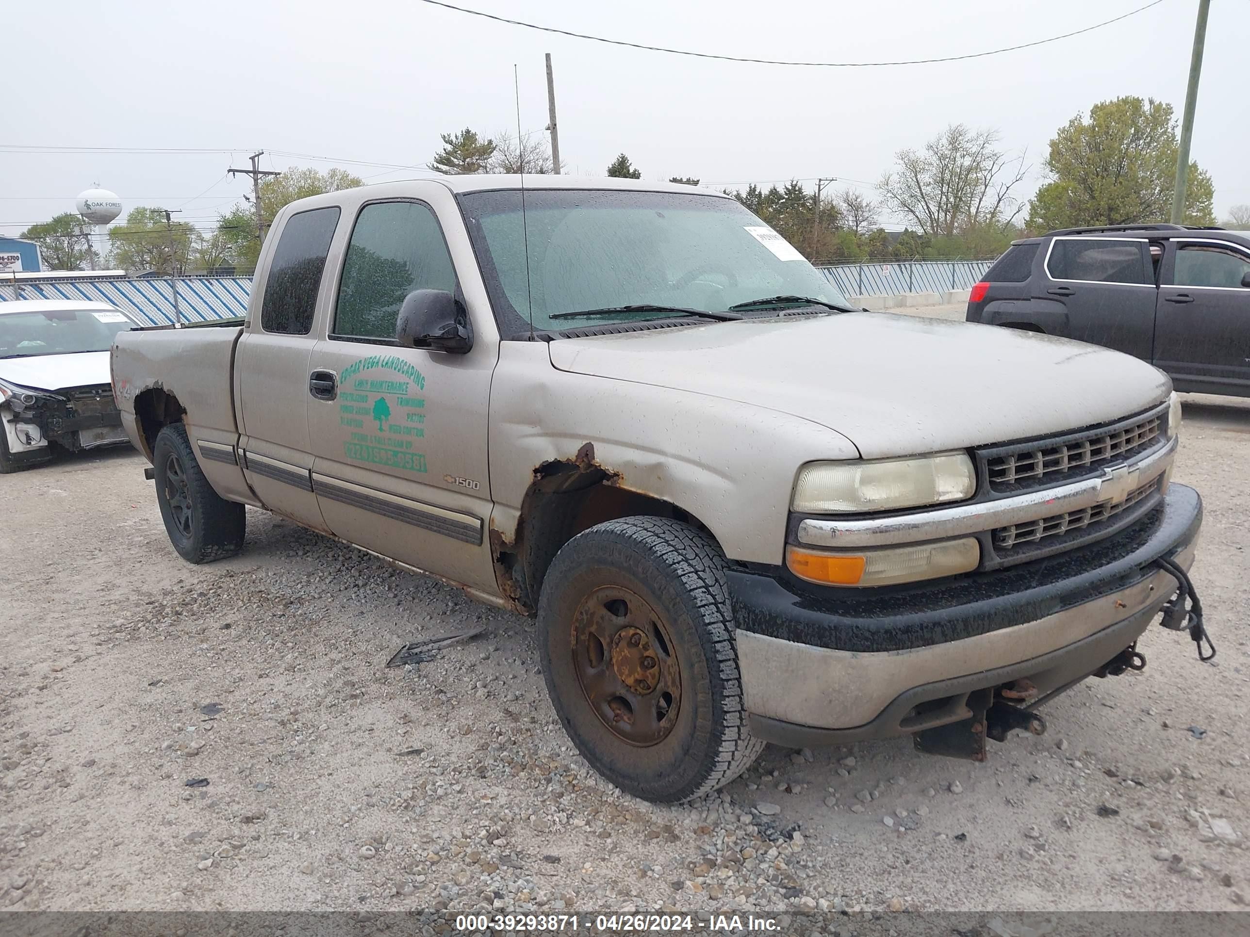 CHEVROLET SILVERADO 2002 2gcek19v021425763