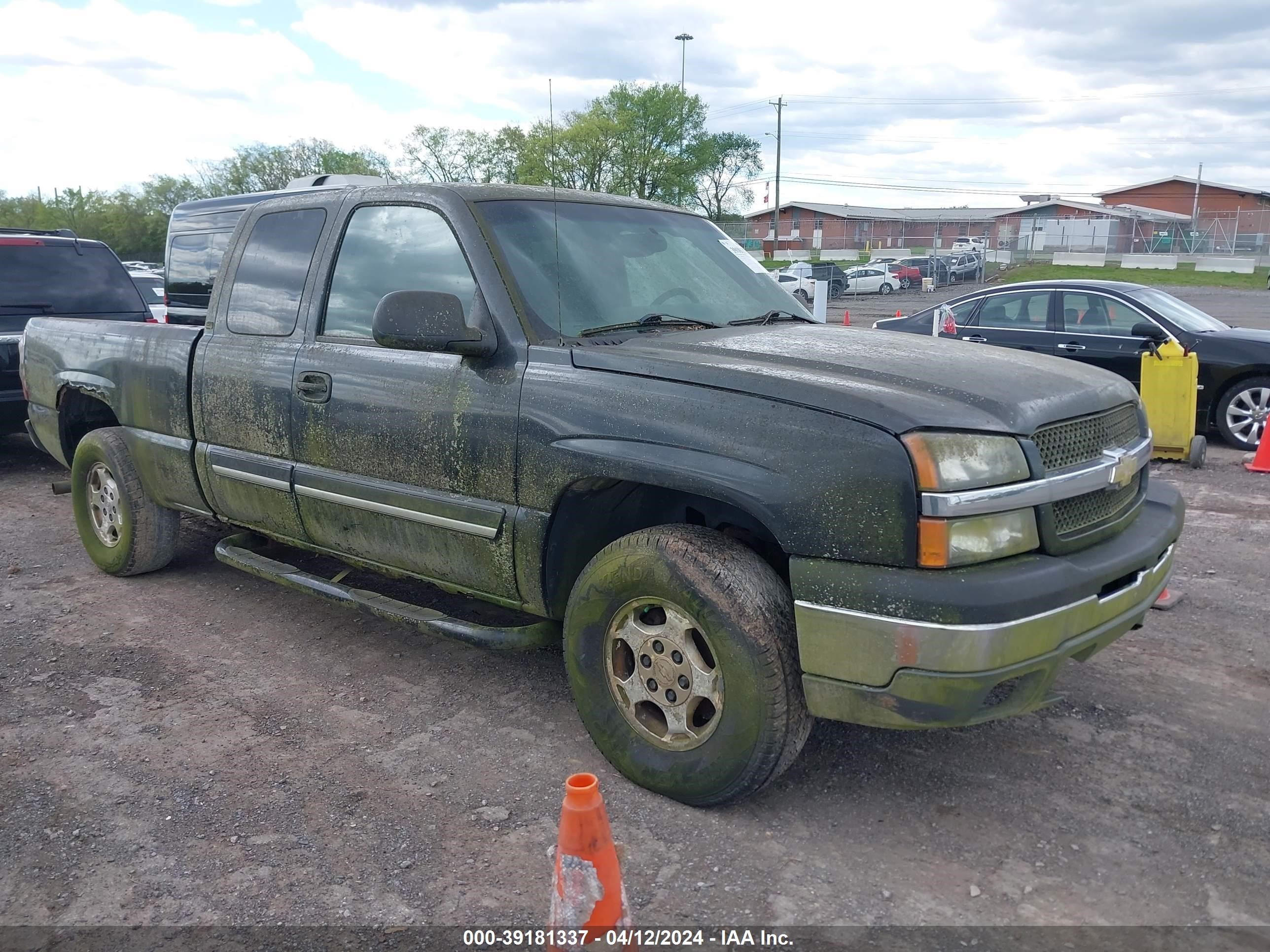 CHEVROLET SILVERADO 2003 2gcek19v031138070