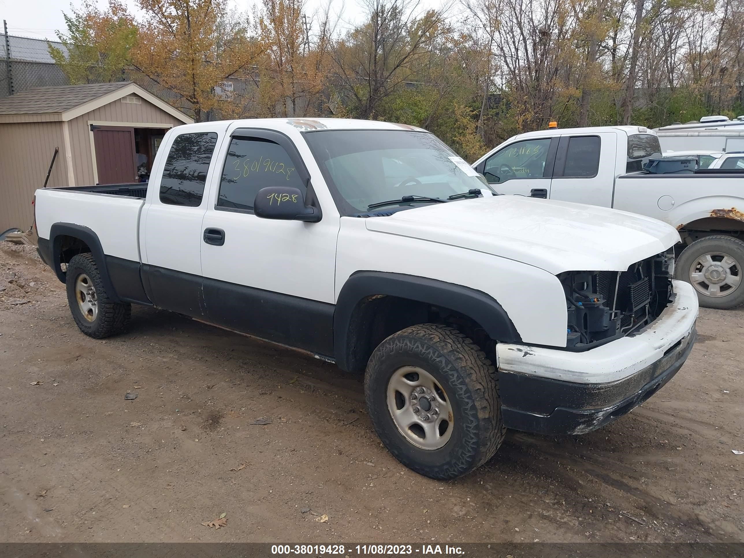 CHEVROLET SILVERADO 2004 2gcek19v041244875