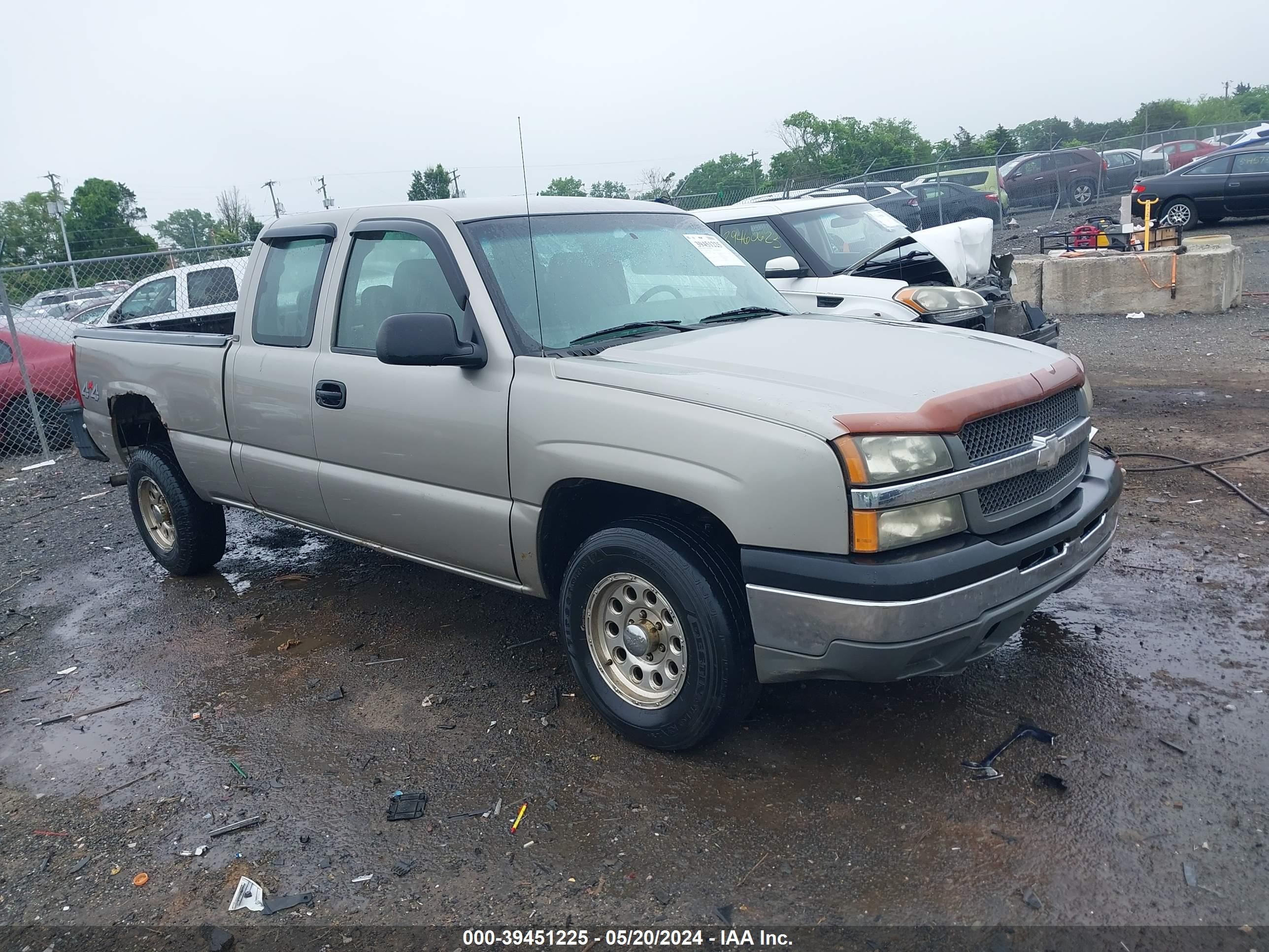 CHEVROLET SILVERADO 2003 2gcek19v131280766