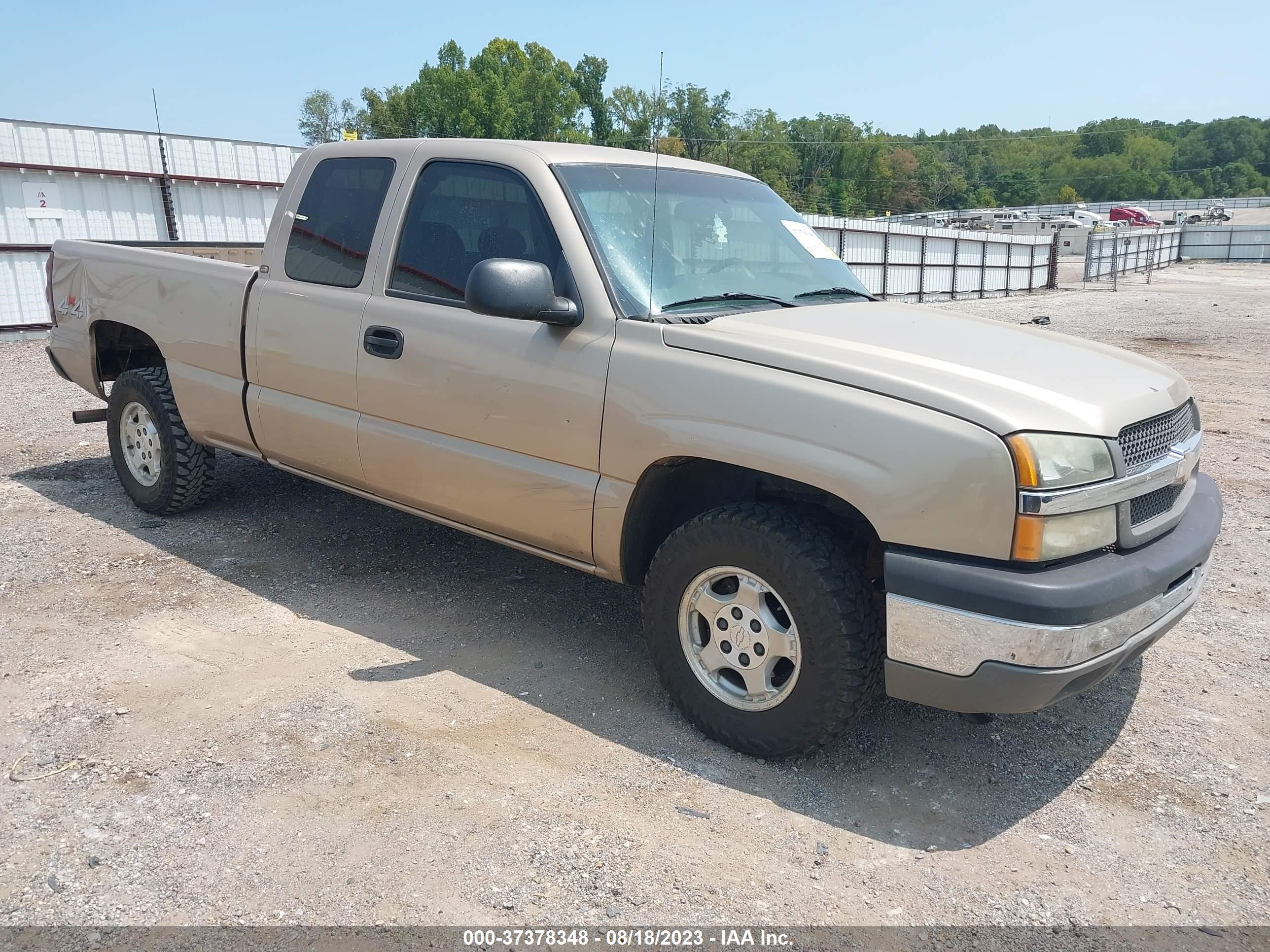 CHEVROLET SILVERADO 2004 2gcek19v141165456