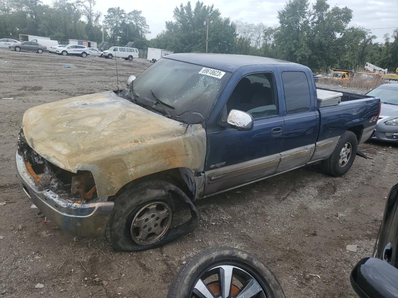 CHEVROLET SILVERADO 2002 2gcek19v221355280