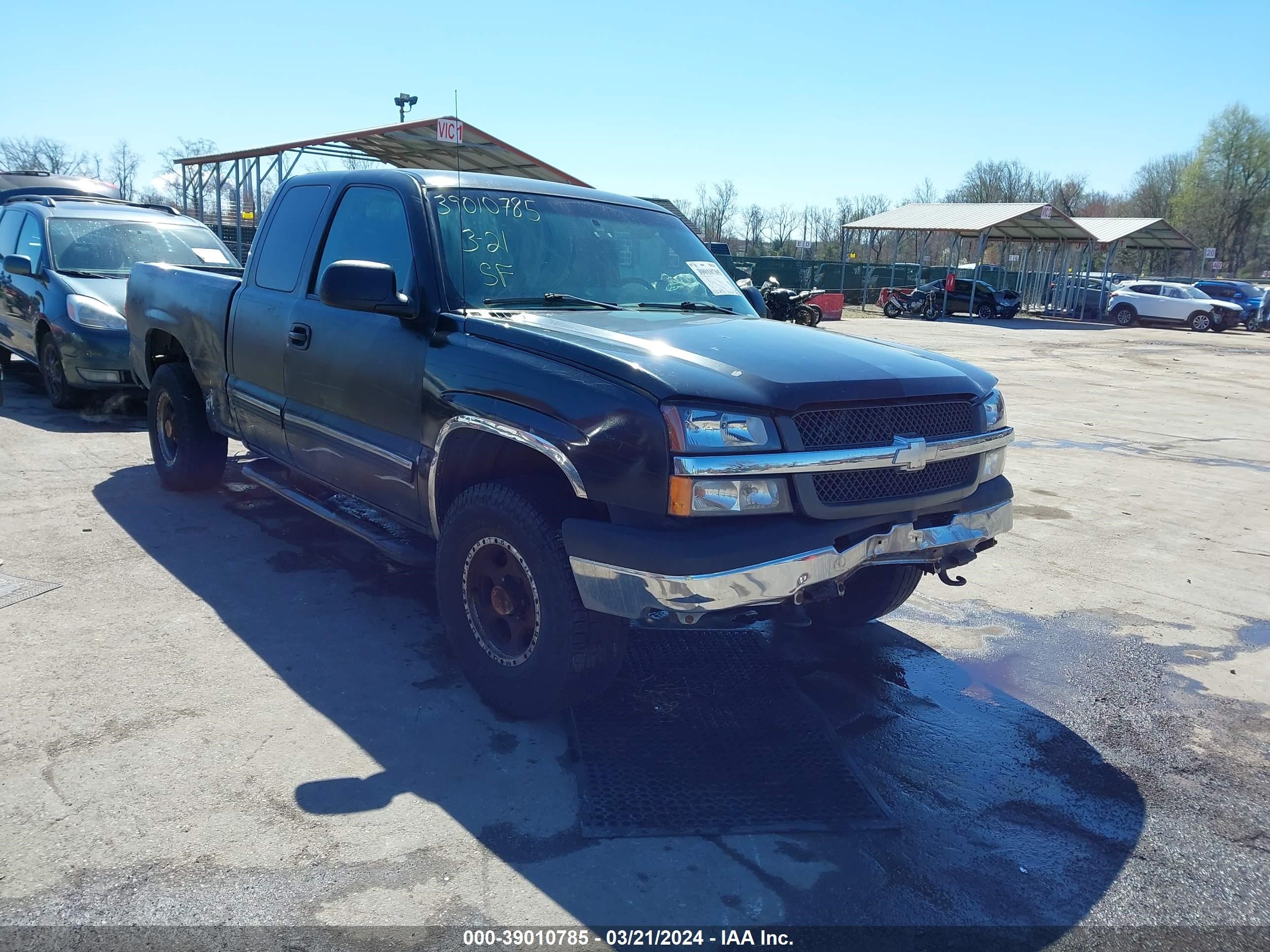 CHEVROLET SILVERADO 2004 2gcek19v341128473