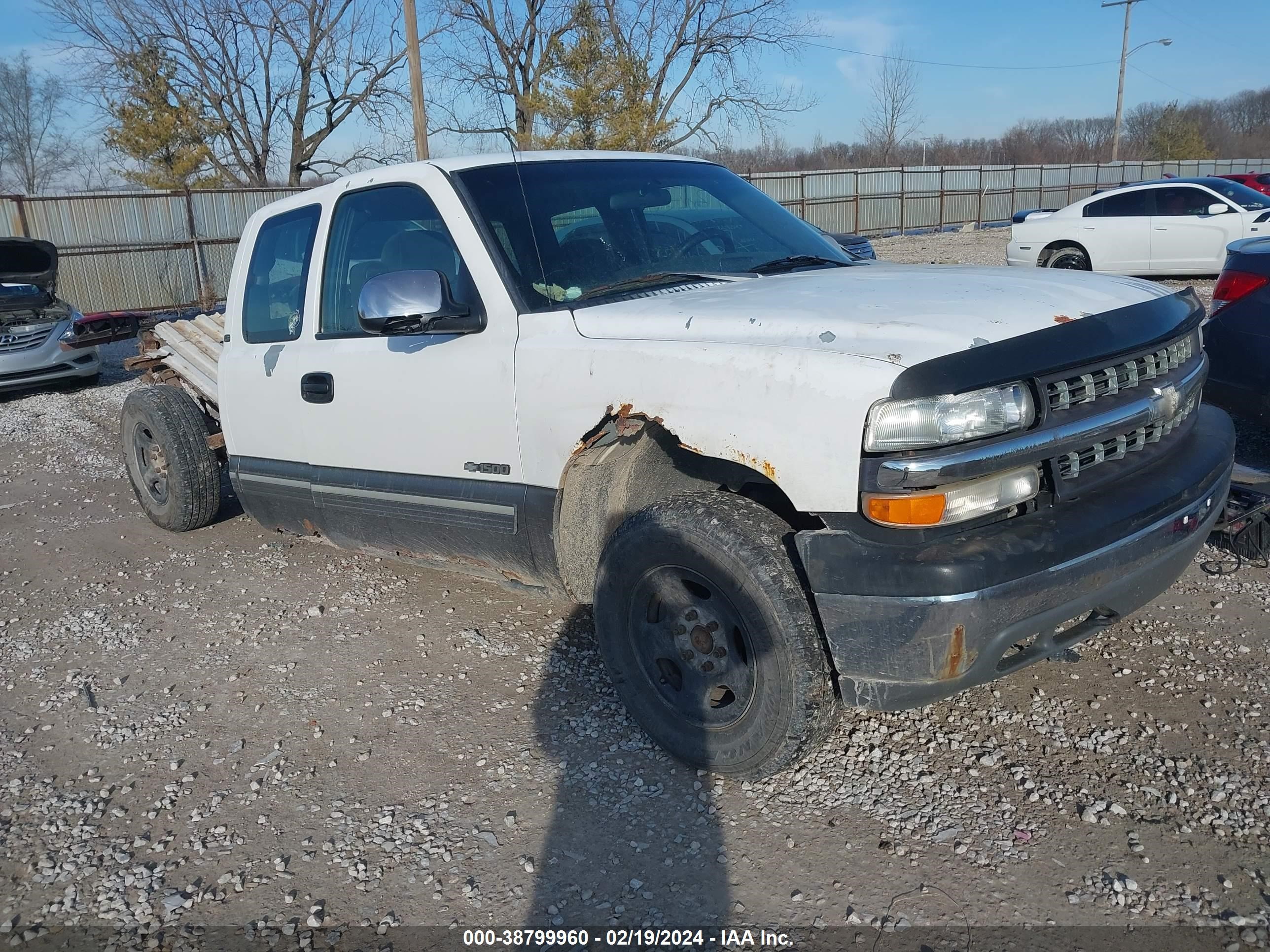 CHEVROLET SILVERADO 2000 2gcek19v4y1212713