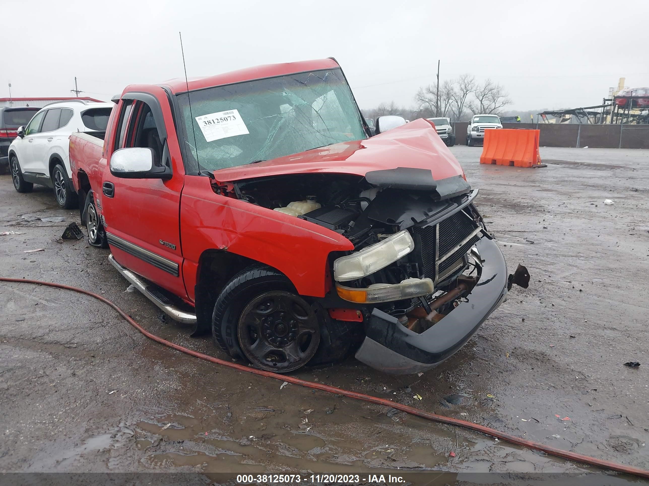 CHEVROLET SILVERADO 2001 2gcek19v511329979