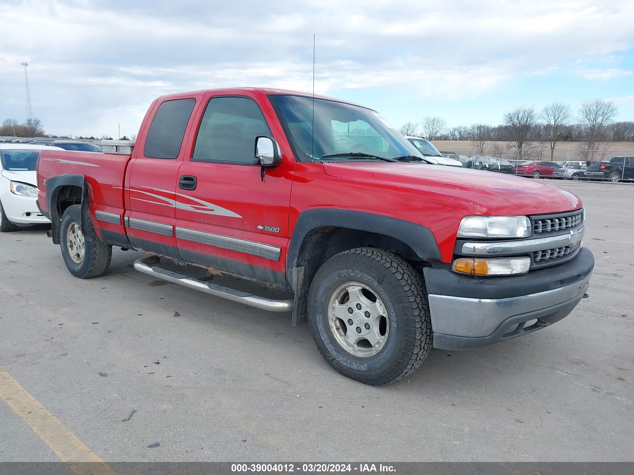 CHEVROLET SILVERADO 2002 2gcek19v521351711