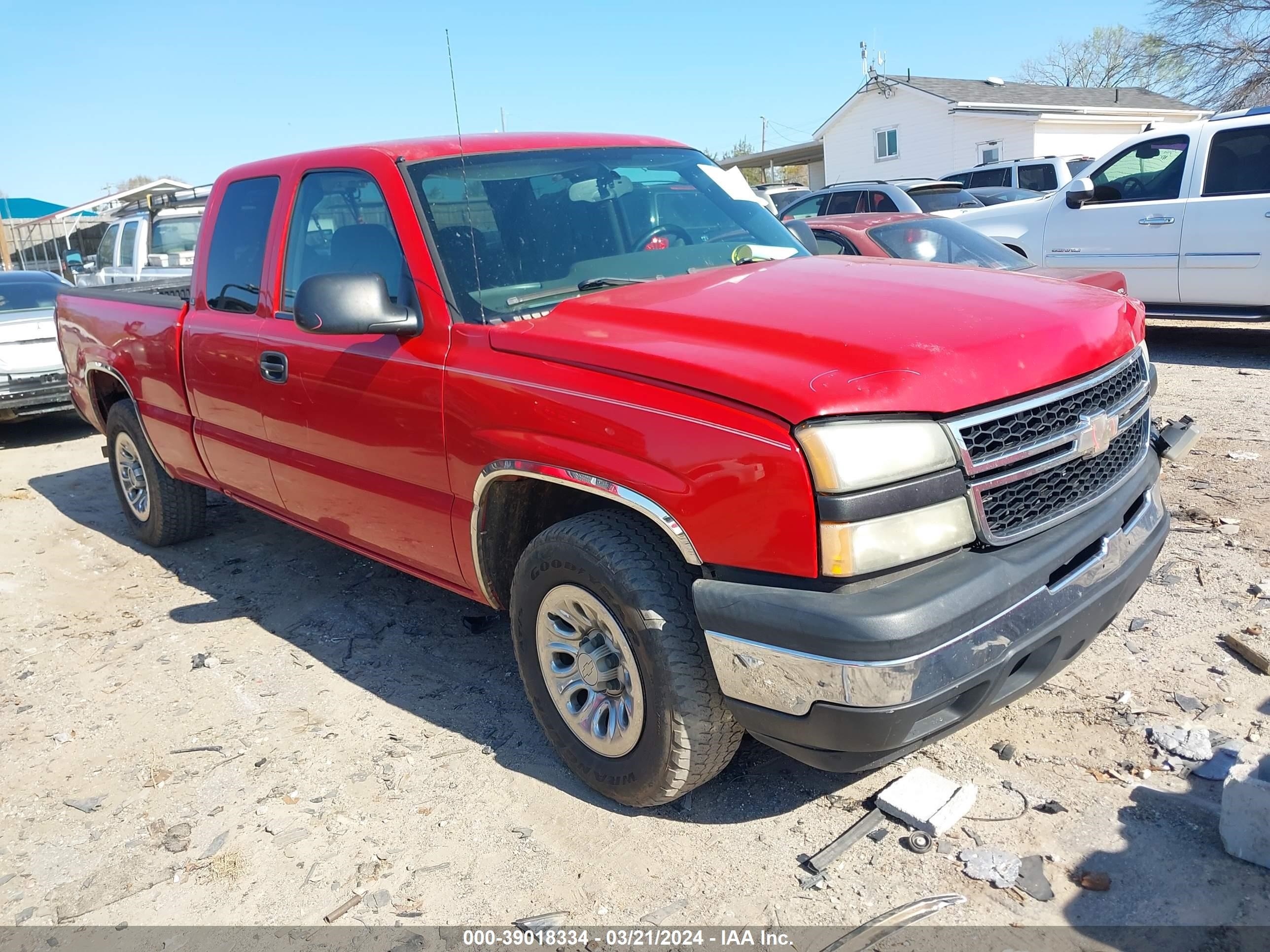 CHEVROLET SILVERADO 2006 2gcek19v661318920