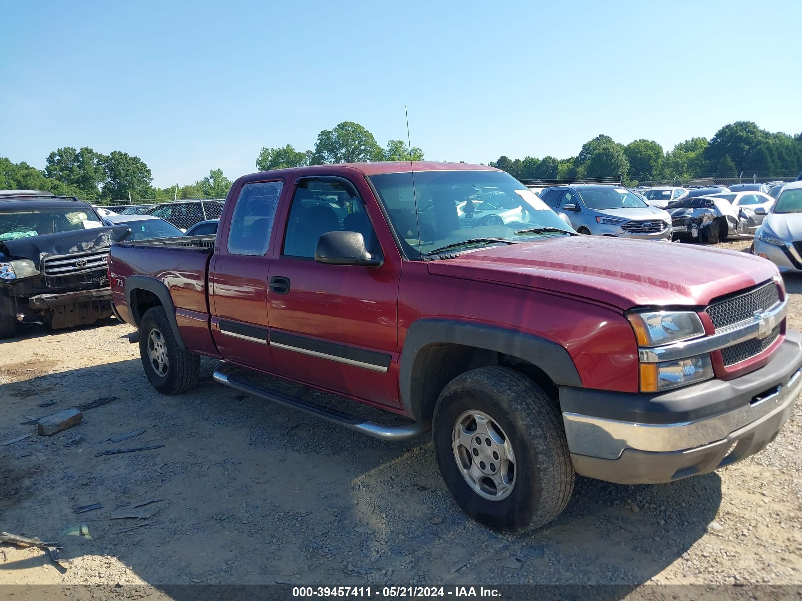 CHEVROLET SILVERADO 2004 2gcek19v741128332