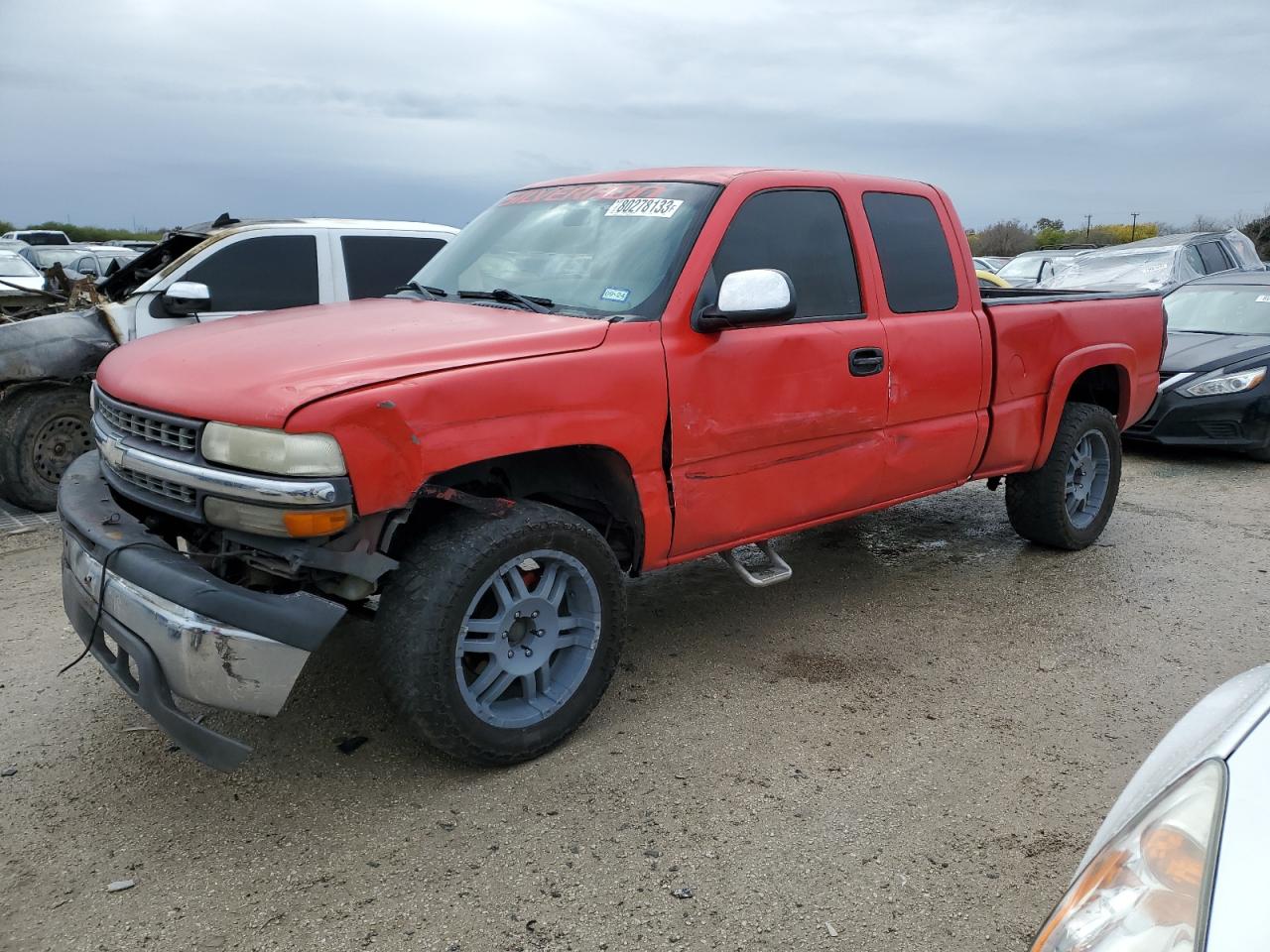 CHEVROLET SILVERADO 2000 2gcek19v7y1360306