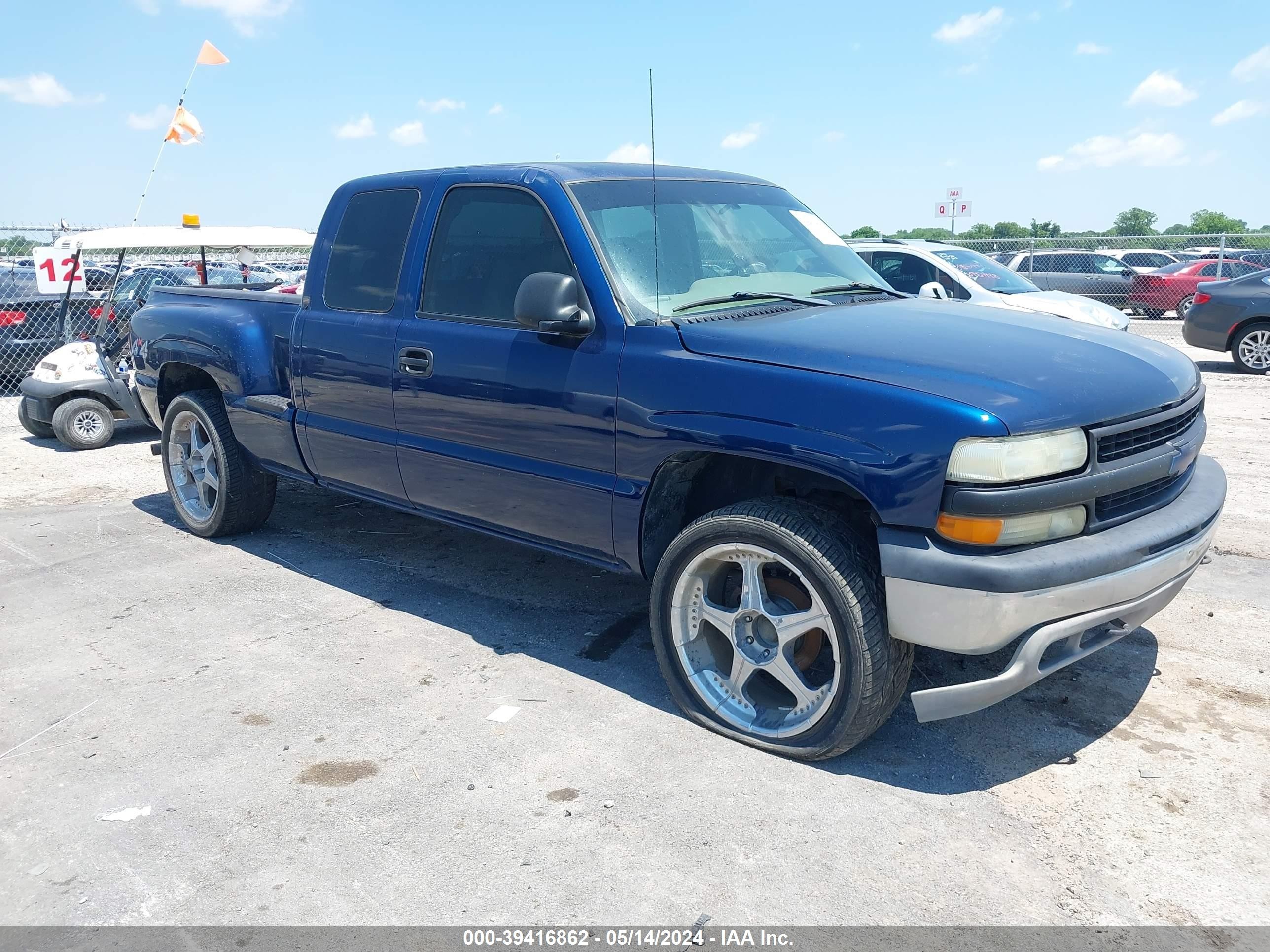 CHEVROLET SILVERADO 2002 2gcek19v821156718