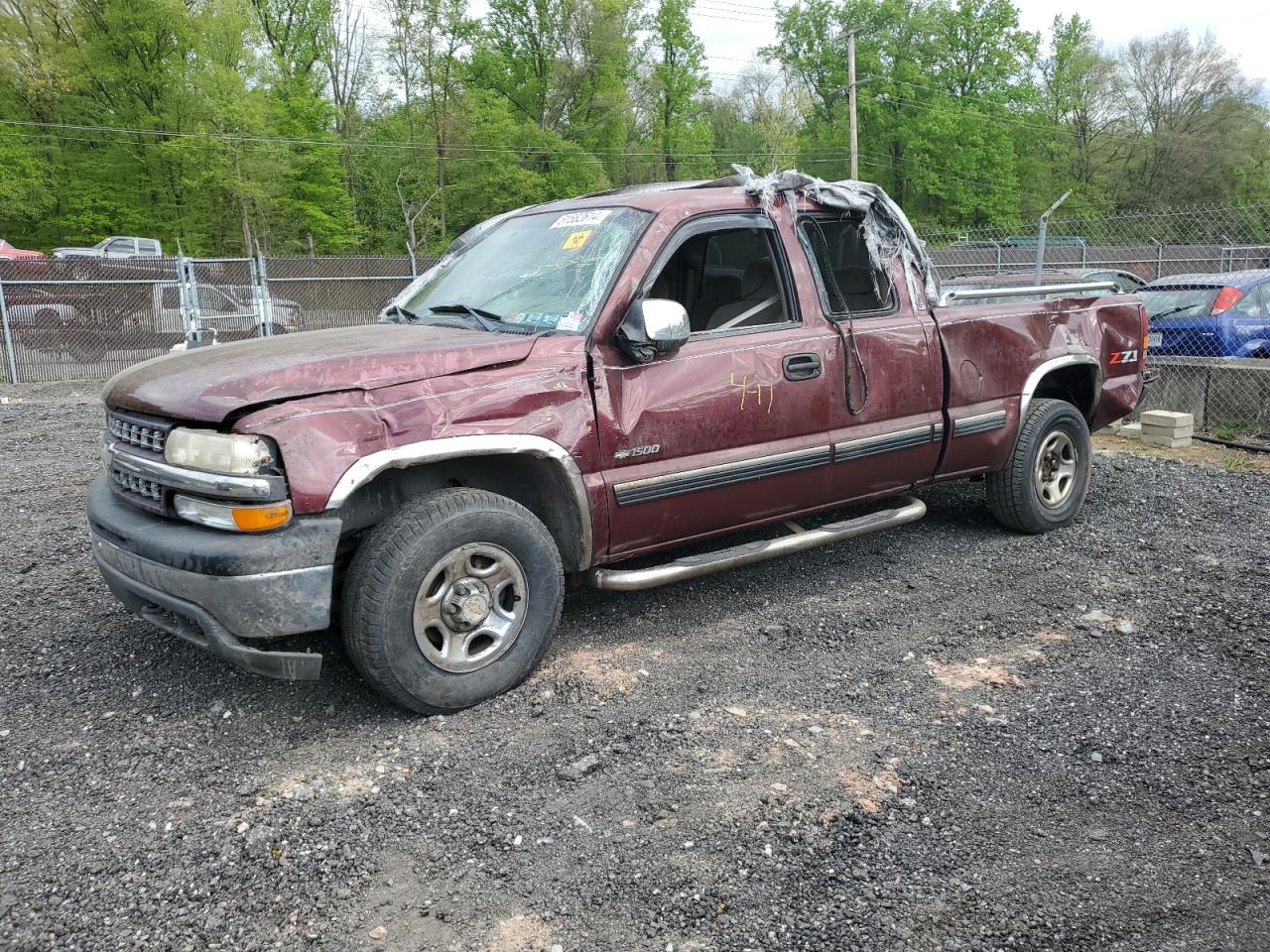 CHEVROLET SILVERADO 2001 2gcek19v911365805