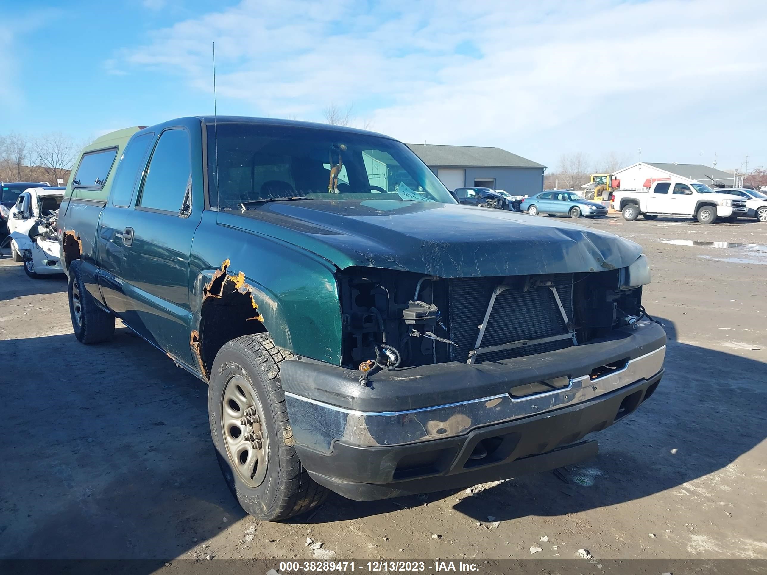 CHEVROLET SILVERADO 2006 2gcek19v961110109