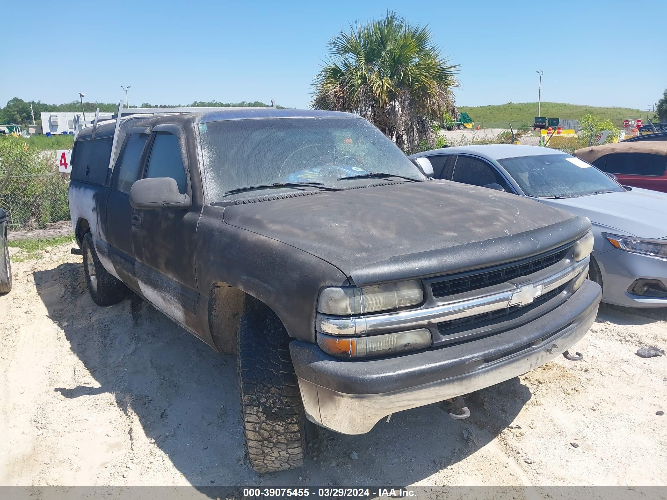 CHEVROLET SILVERADO 2001 2gcek19vx11373203