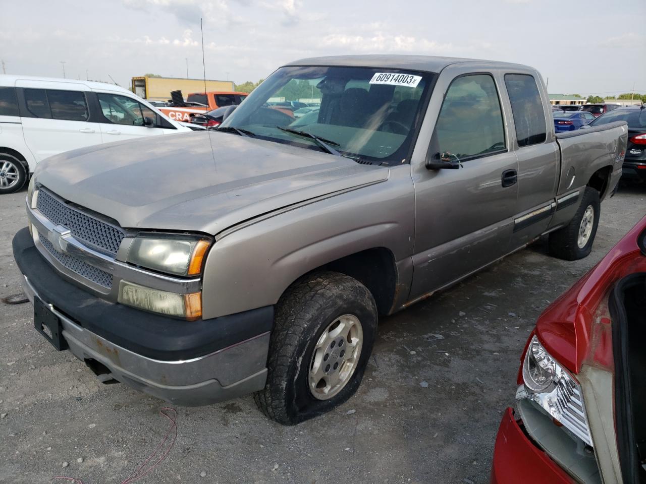 CHEVROLET SILVERADO 2003 2gcek19vx31158021