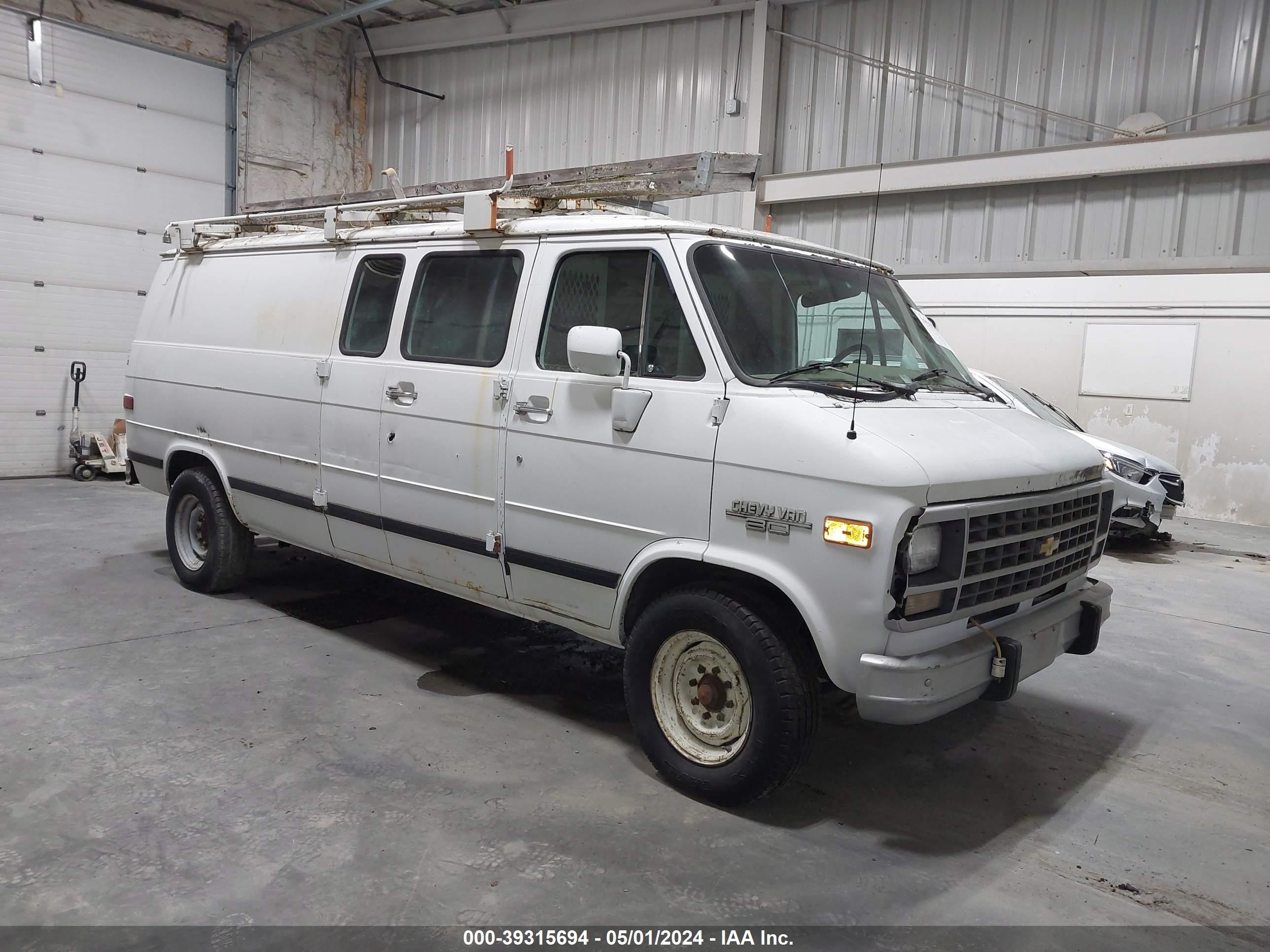 CHEVROLET VAN 1992 2gcgg39k6n4158966