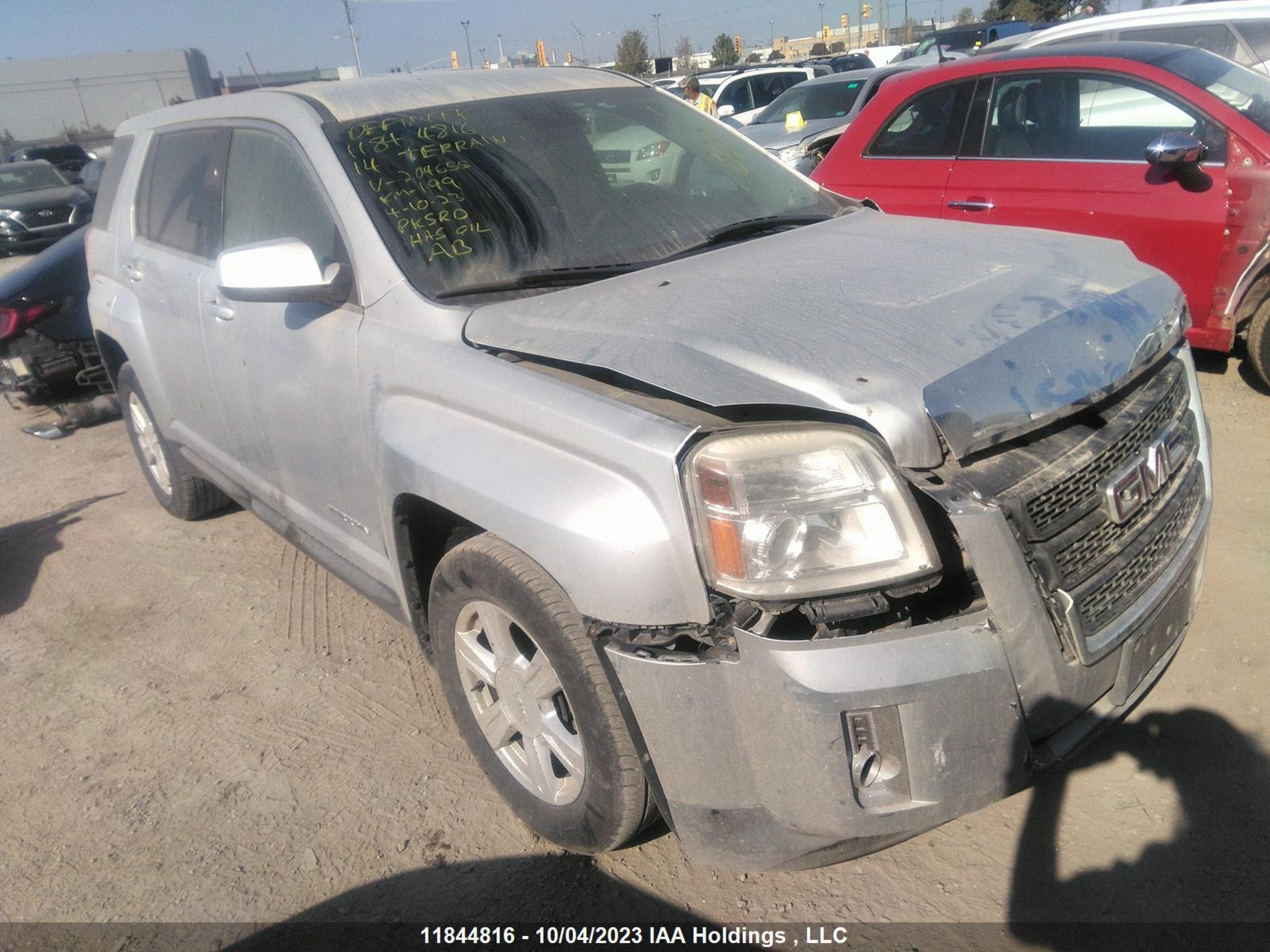 GMC TERRAIN 2014 2gkalmek4e6204655