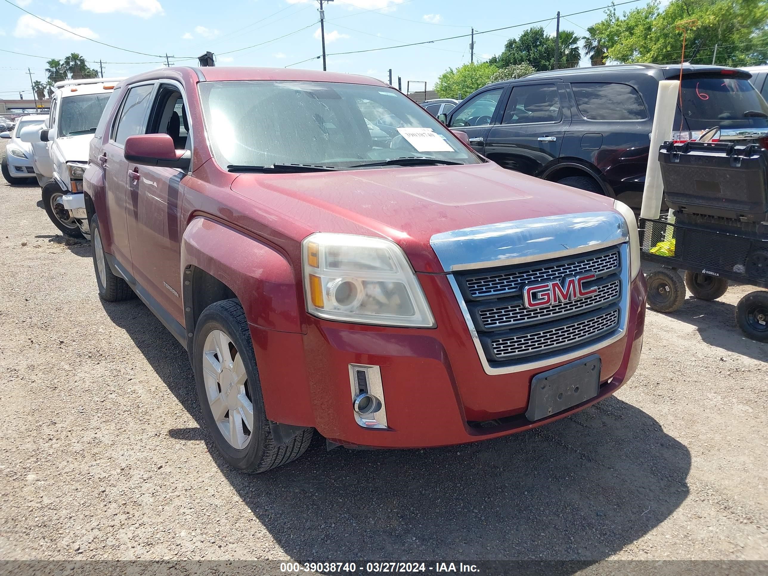 GMC TERRAIN 2012 2gkalmek6c6246516