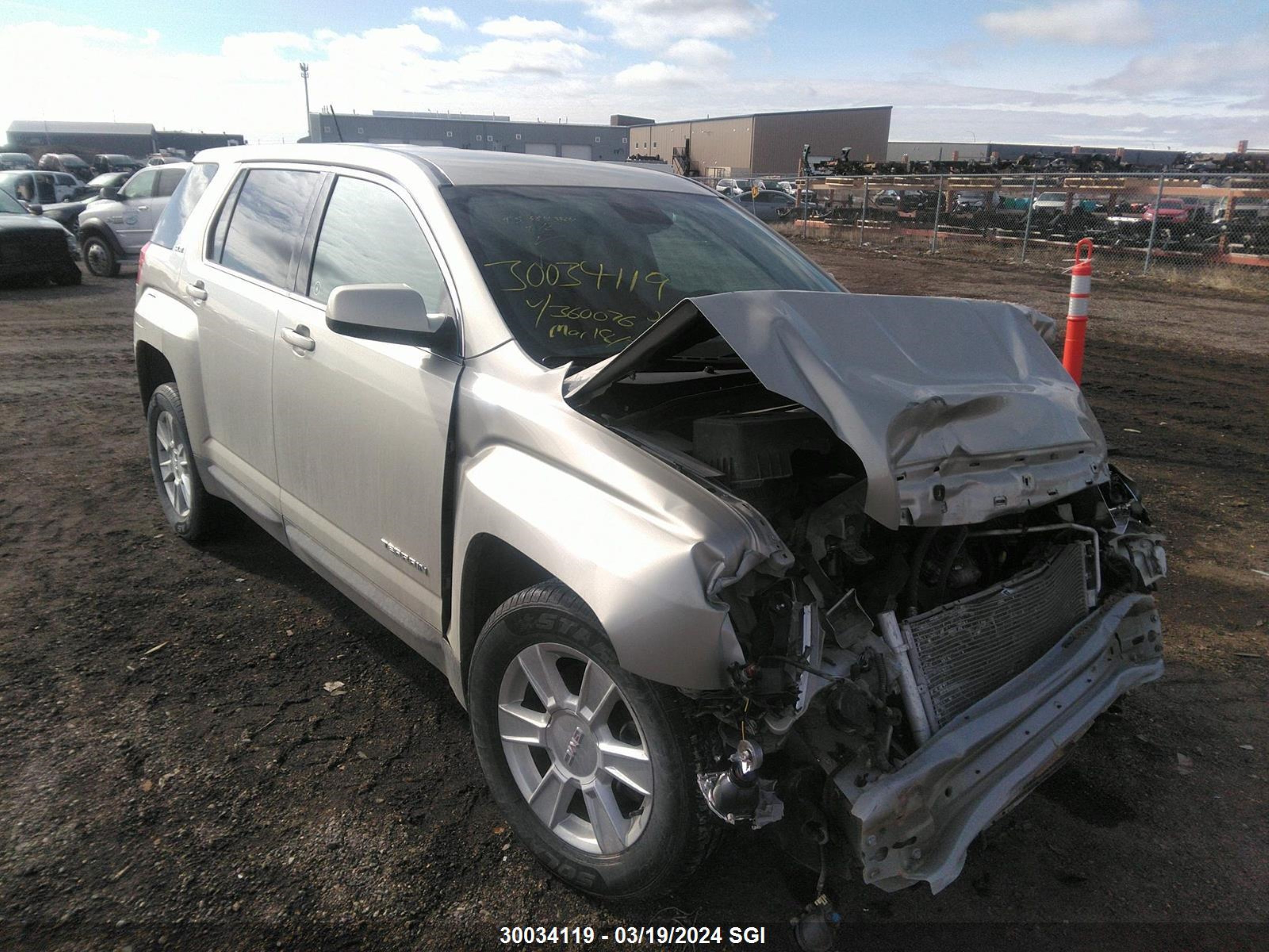 GMC TERRAIN 2013 2gkflrek9d6360076