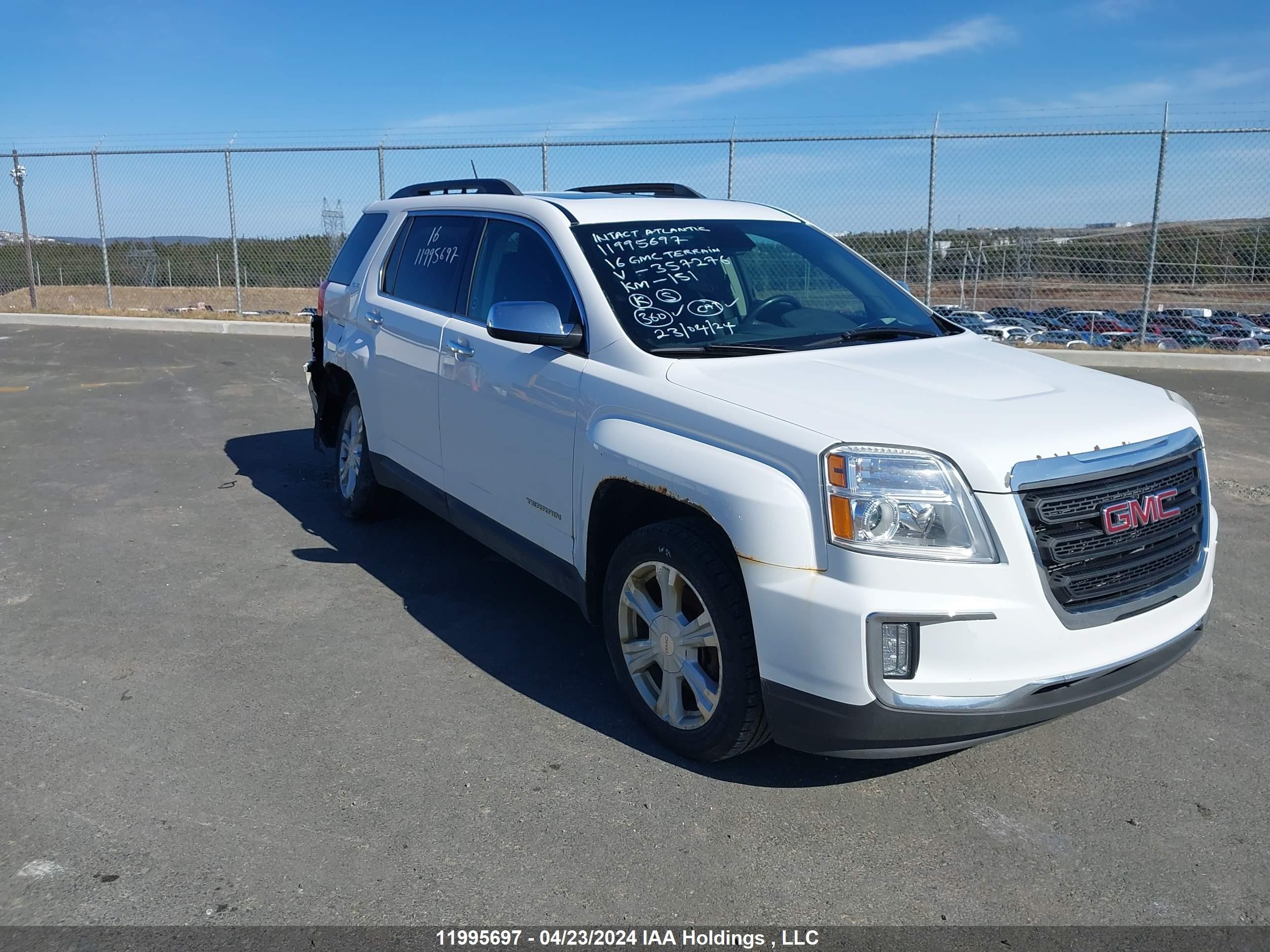 GMC TERRAIN 2016 2gkfltek0g6357276