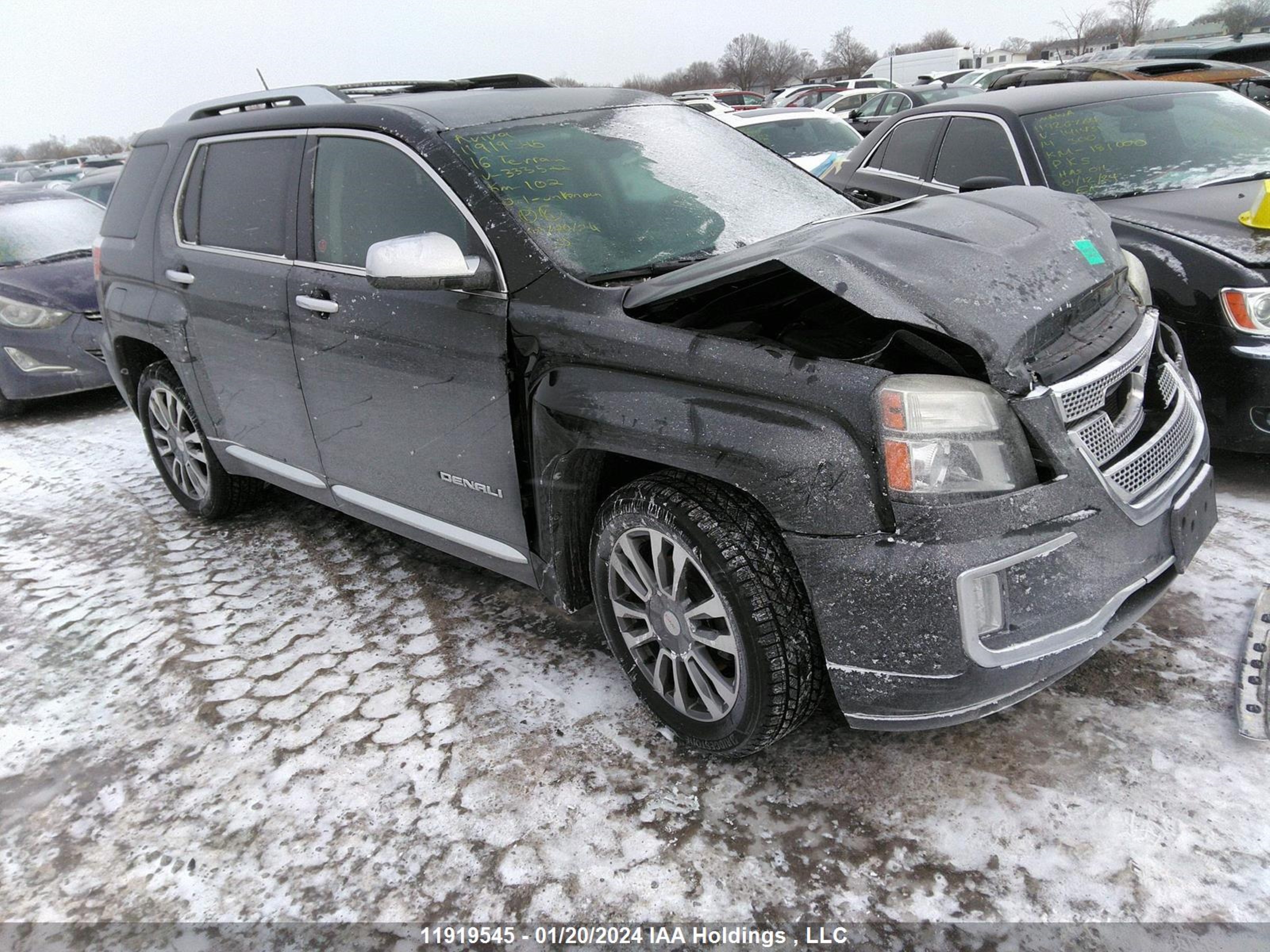 GMC TERRAIN 2016 2gkflve36g6333522