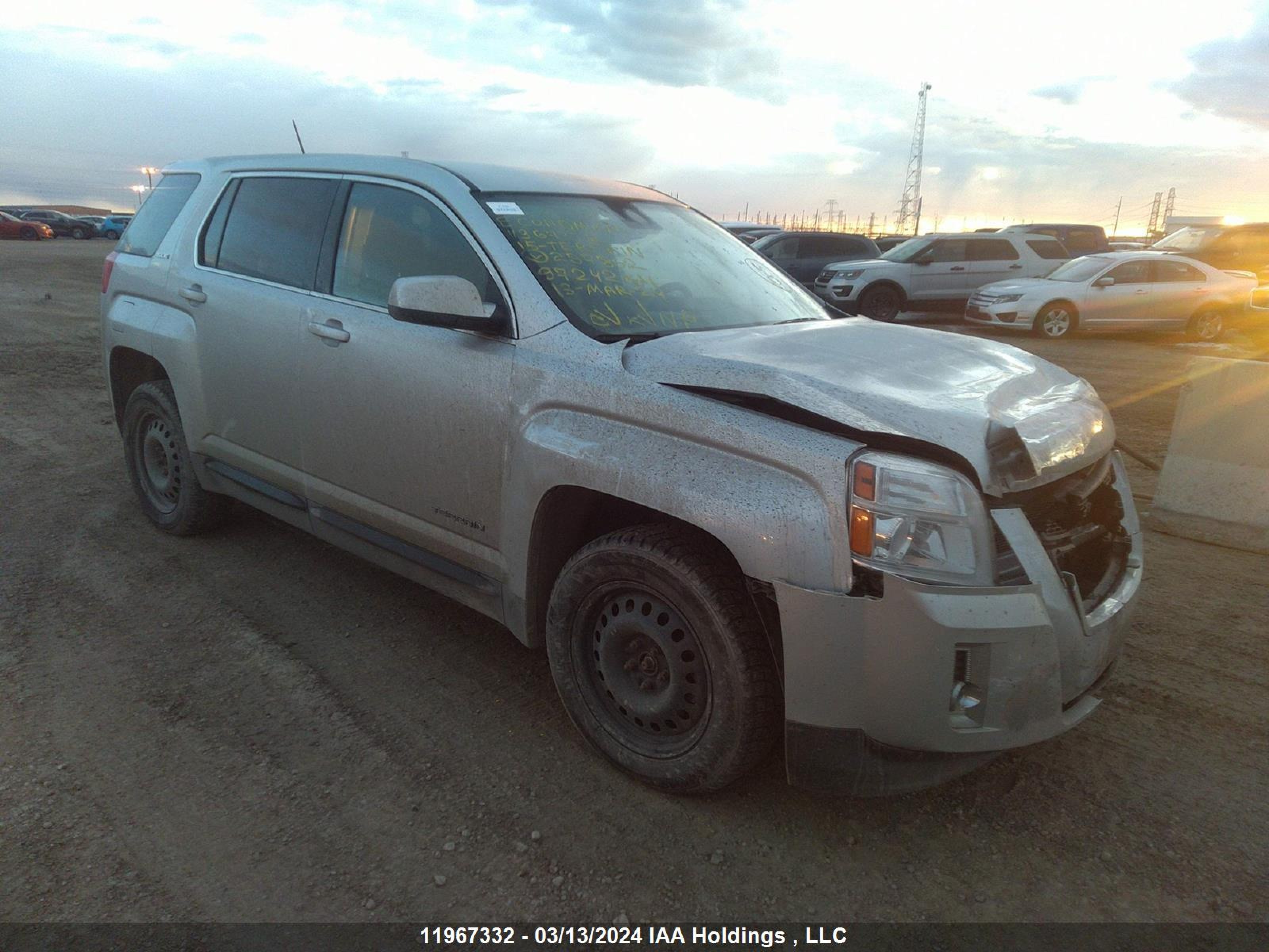 GMC TERRAIN 2015 2gkflvek5f6297862