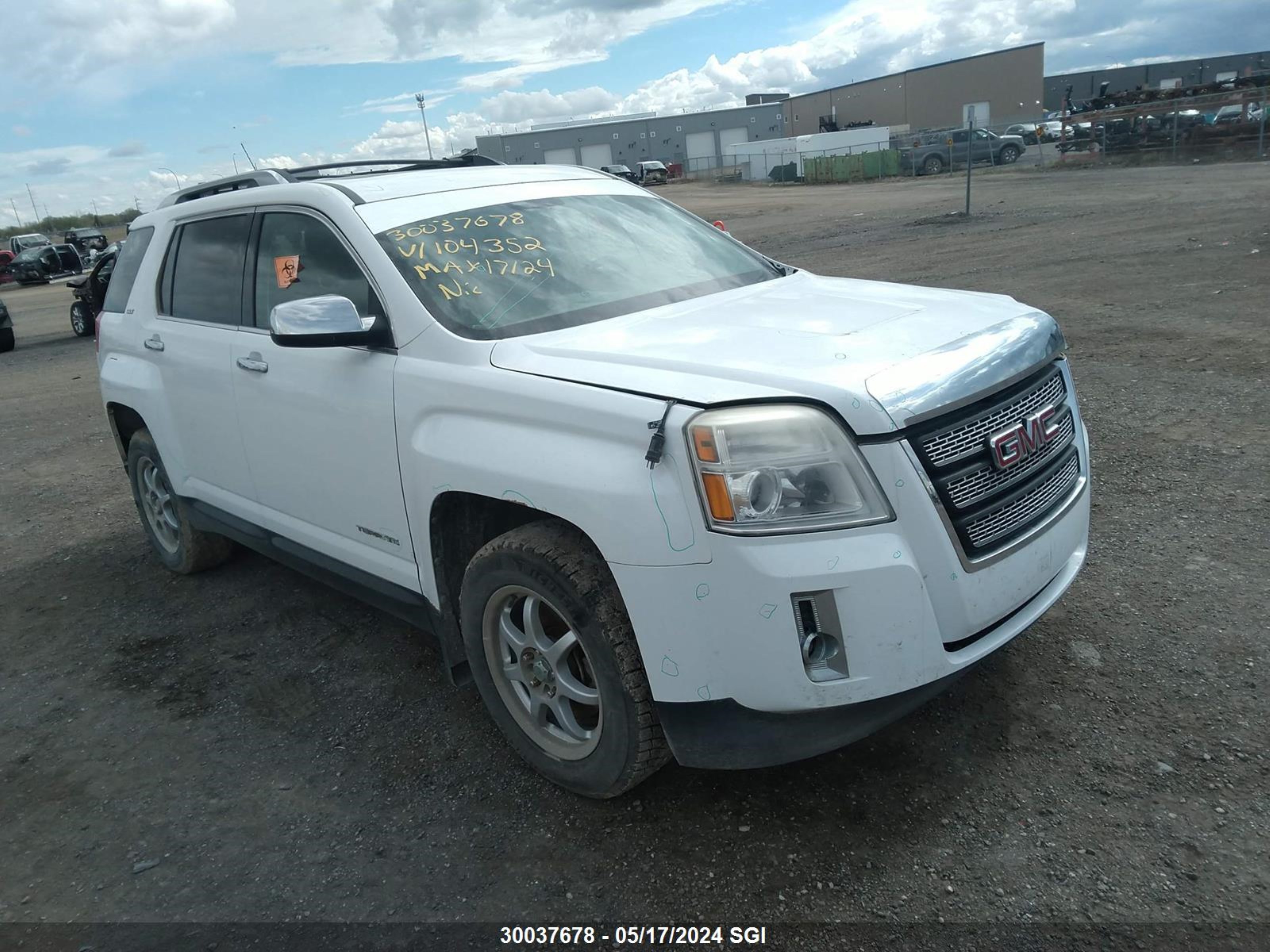 GMC TERRAIN 2012 2gkflxe53c6104352