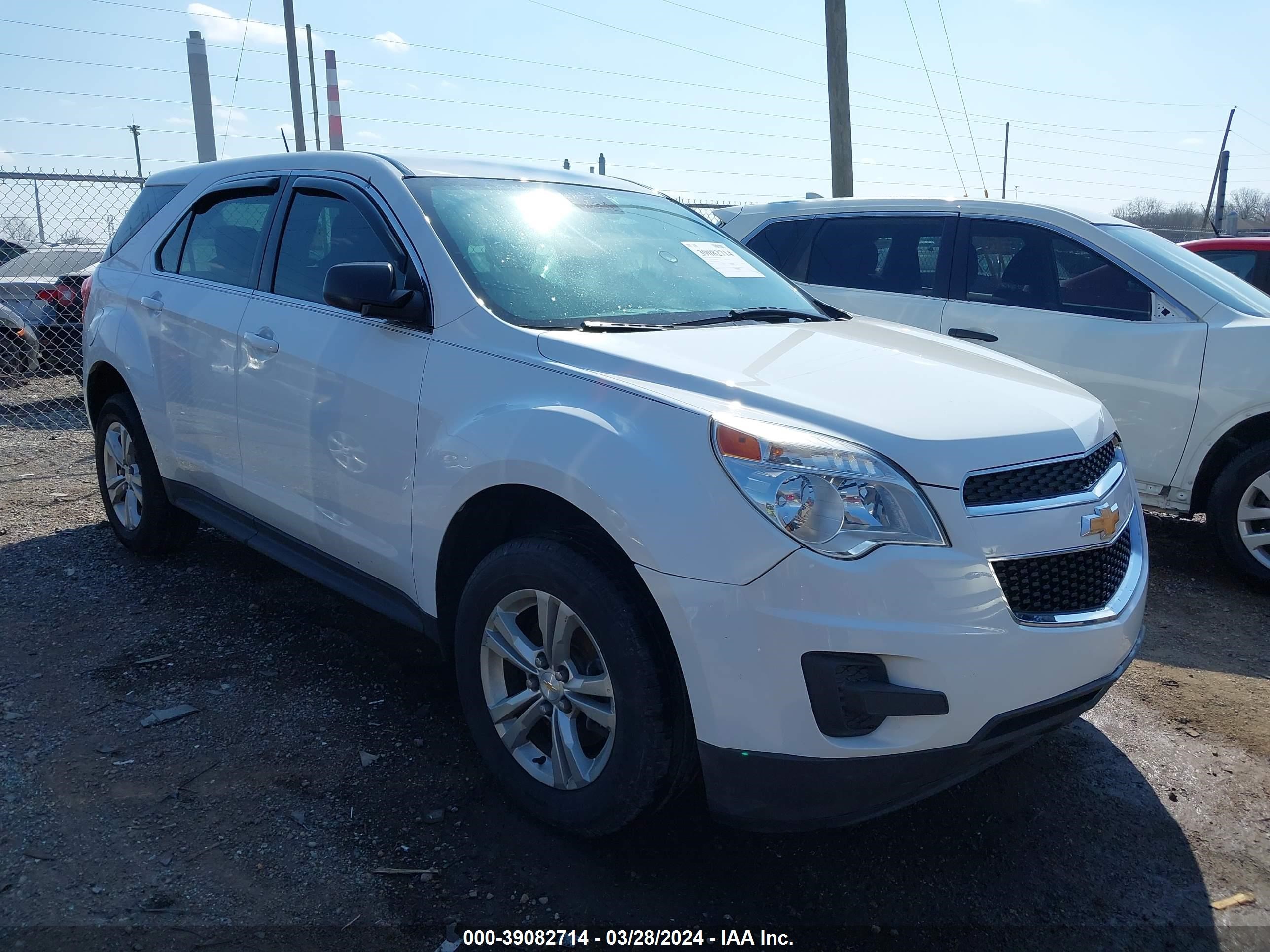 CHEVROLET EQUINOX 2014 2gnalaek9e1160313