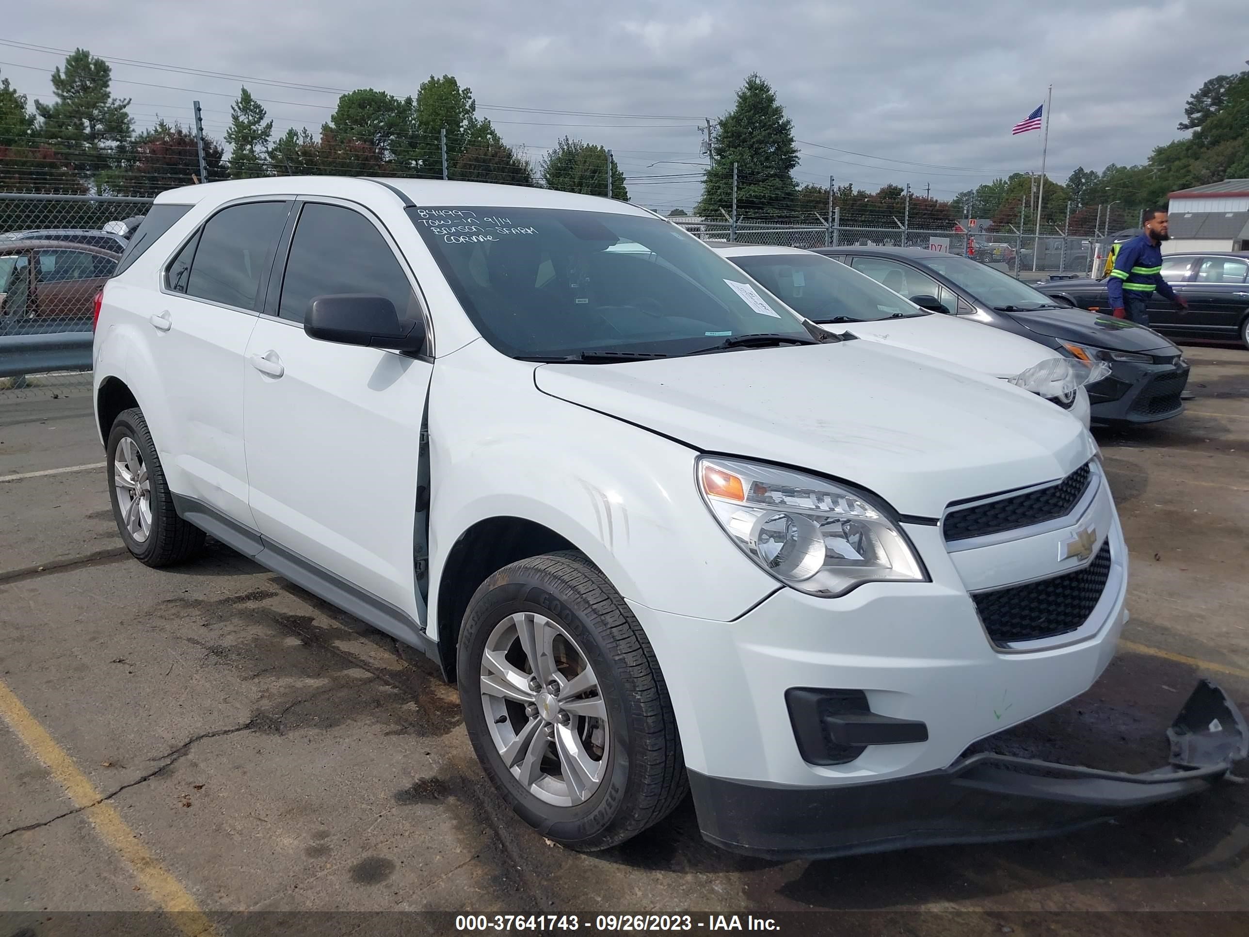 CHEVROLET EQUINOX 2015 2gnalaek9f1172916