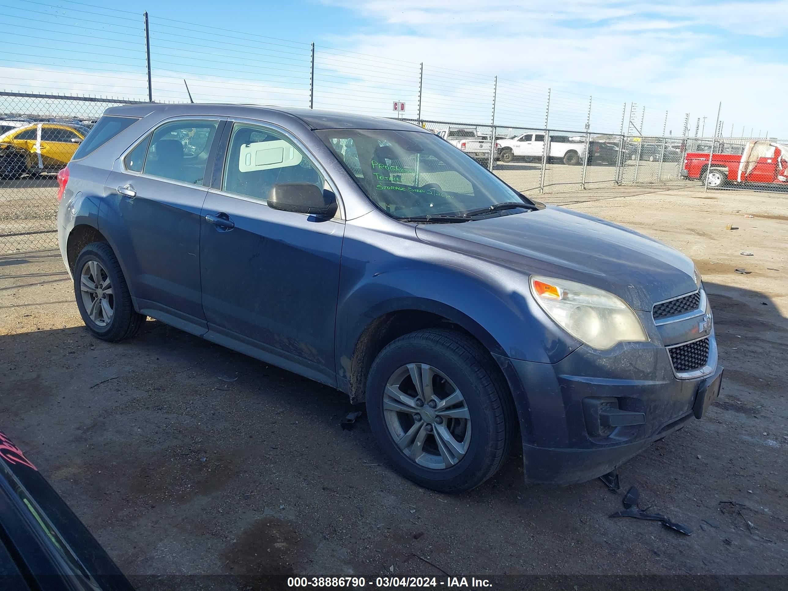 CHEVROLET EQUINOX 2013 2gnalbek0d6263983