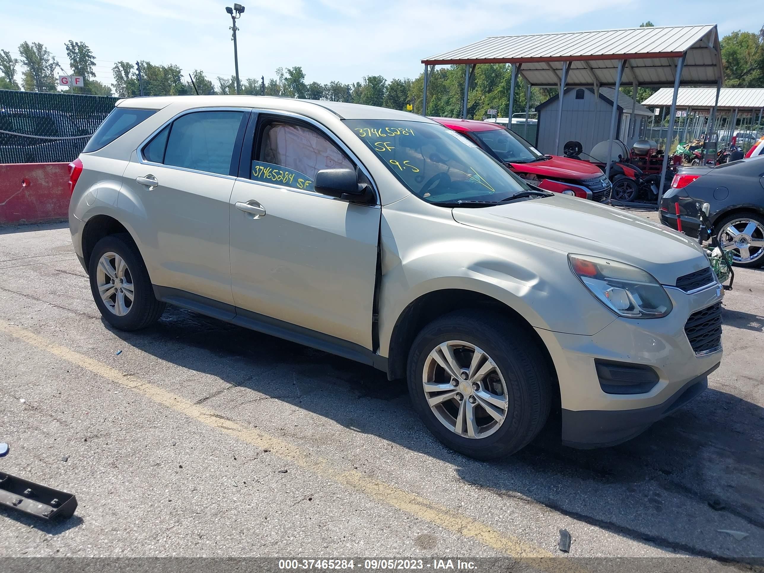 CHEVROLET EQUINOX 2016 2gnalbek0g1108593