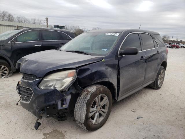 CHEVROLET EQUINOX LS 2016 2gnalbek0g1141478