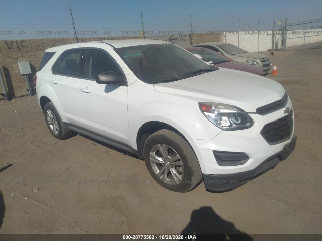 CHEVROLET EQUINOX 2016 2gnalbek0g1166011