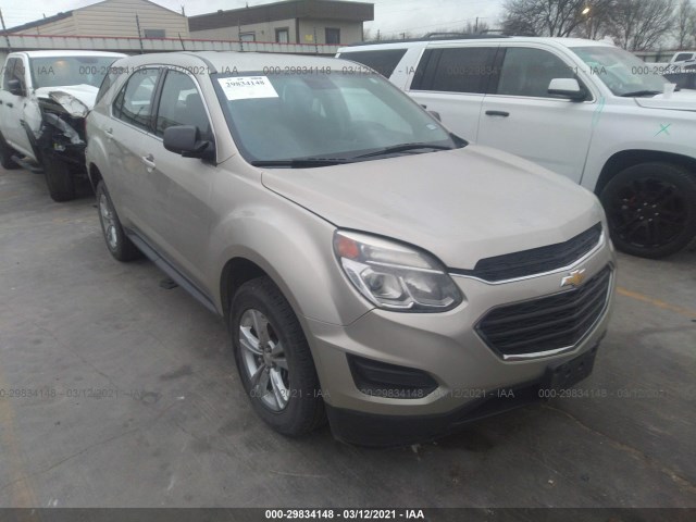 CHEVROLET EQUINOX 2016 2gnalbek0g1175968