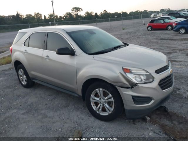 CHEVROLET EQUINOX 2016 2gnalbek0g1181706