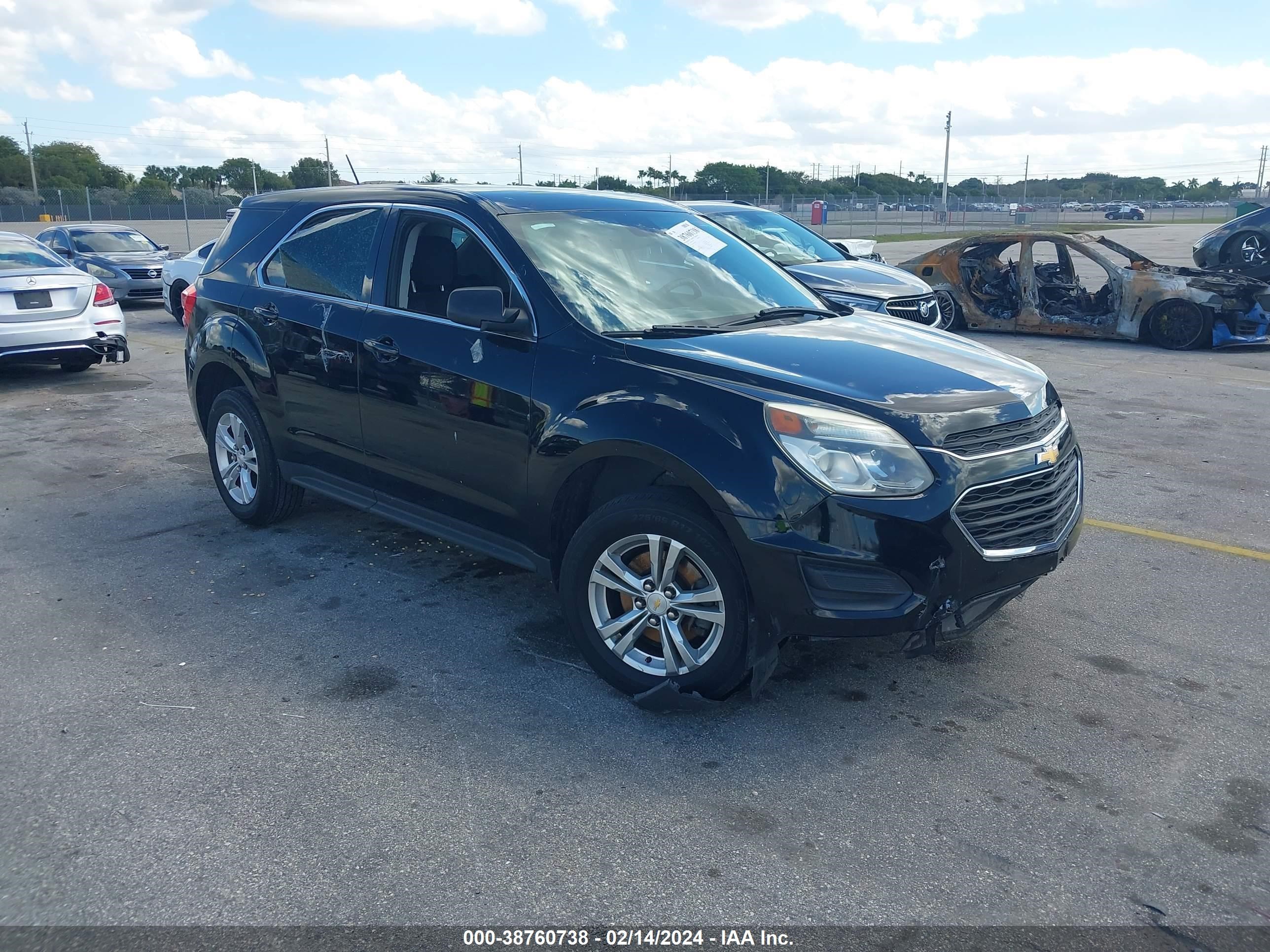 CHEVROLET EQUINOX 2017 2gnalbek0h1602681