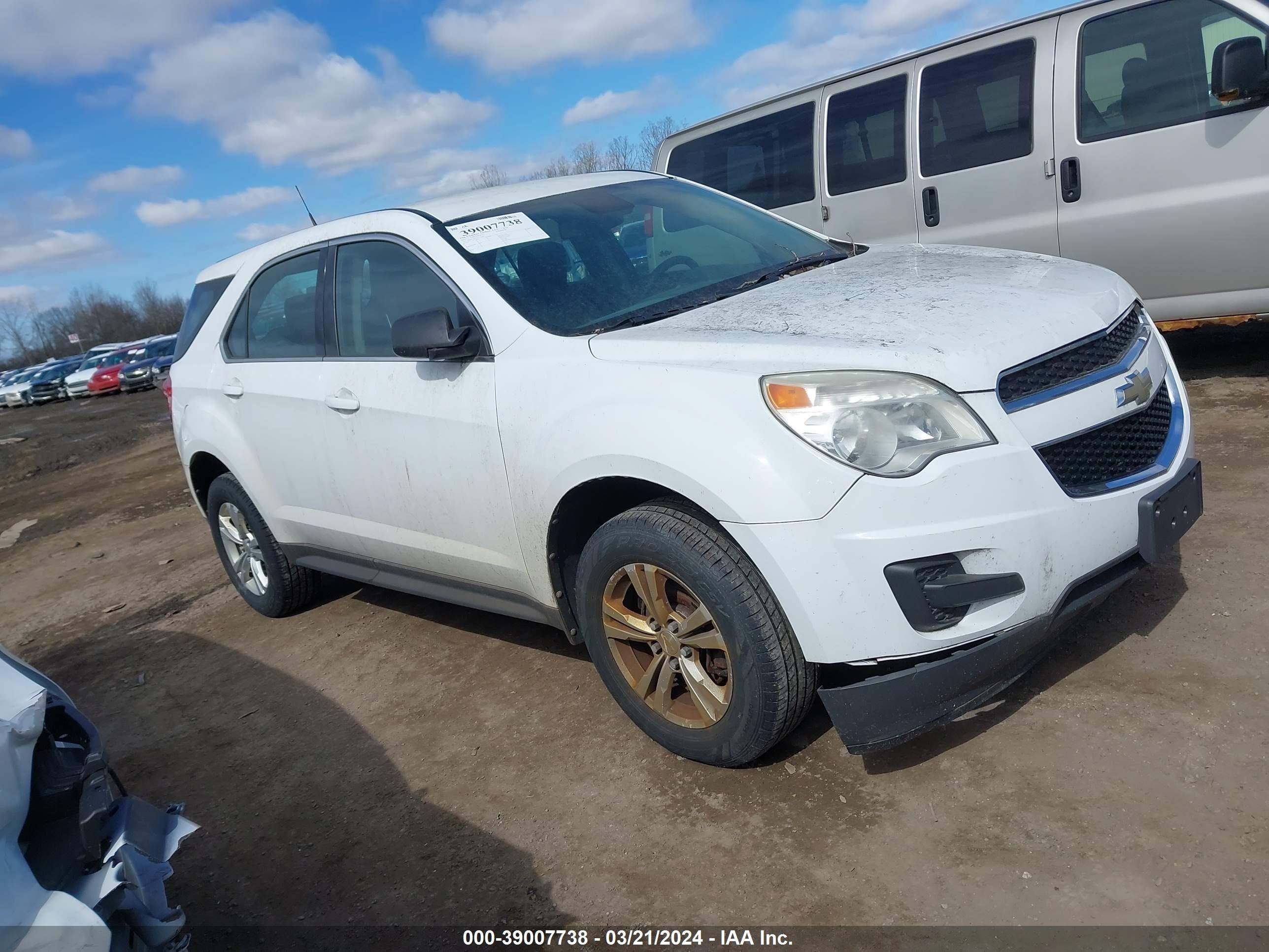 CHEVROLET EQUINOX 2012 2gnalbek1c1114901