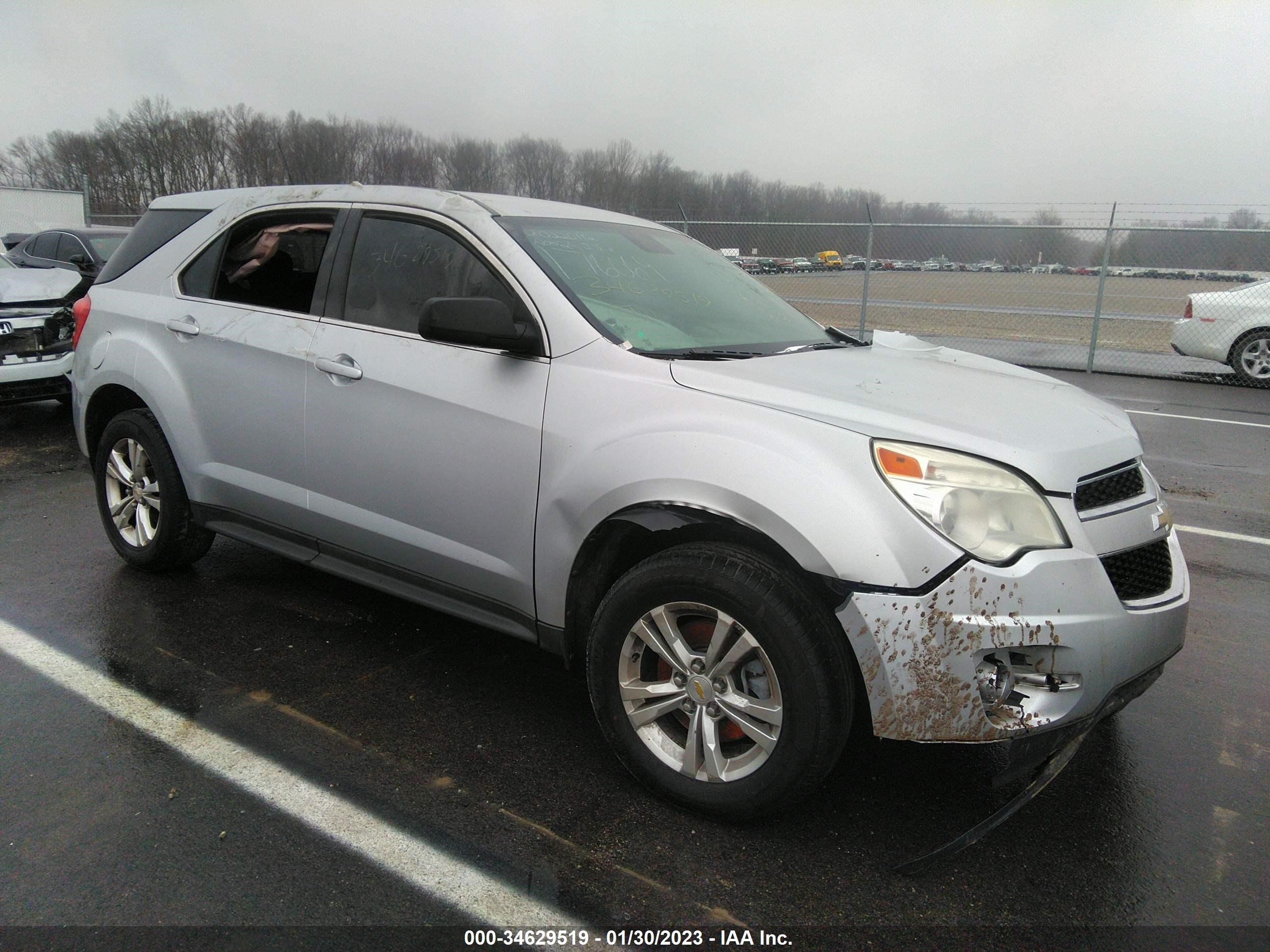 CHEVROLET EQUINOX 2012 2gnalbek1c1176069