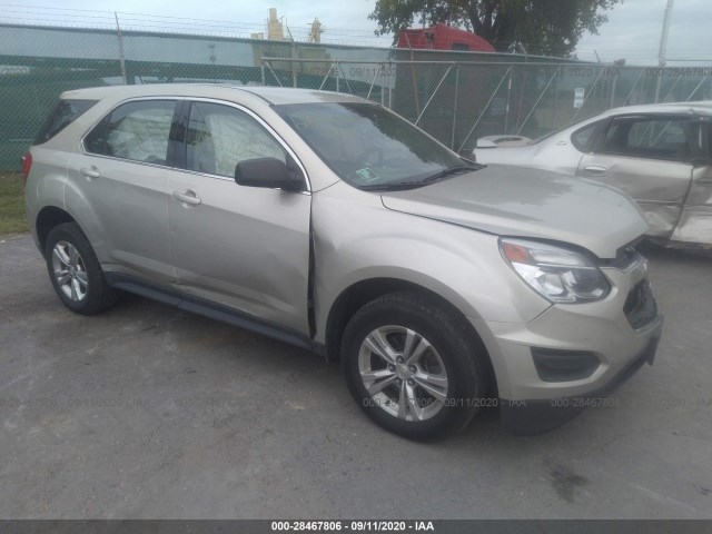 CHEVROLET EQUINOX 2016 2gnalbek1g1123345