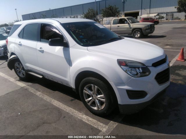 CHEVROLET EQUINOX 2016 2gnalbek1g6345614