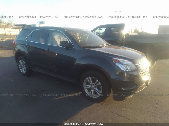 CHEVROLET EQUINOX 2017 2gnalbek1h1539333