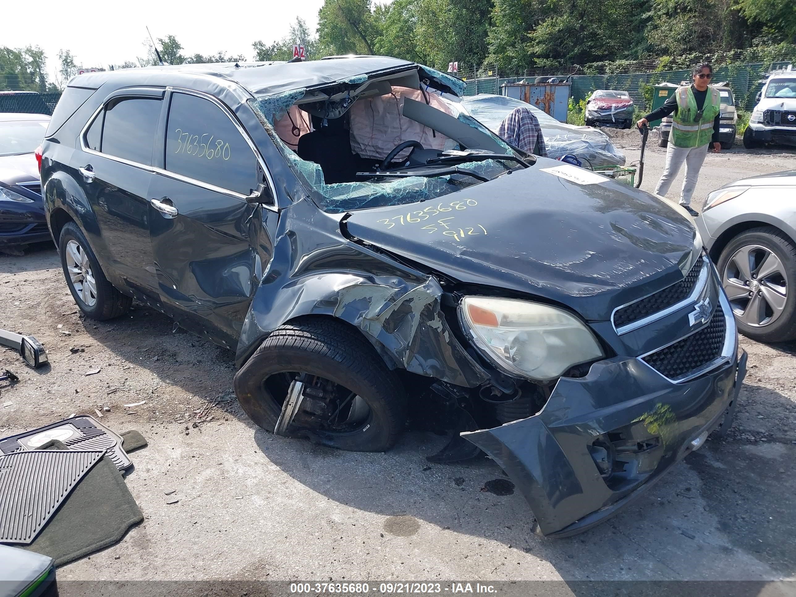 CHEVROLET EQUINOX 2012 2gnalbek2c1290310