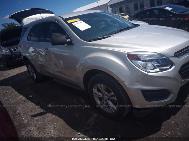 CHEVROLET EQUINOX 2016 2gnalbek2g1126500