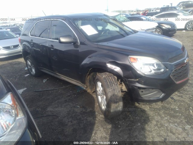 CHEVROLET EQUINOX 2016 2gnalbek2g6272303