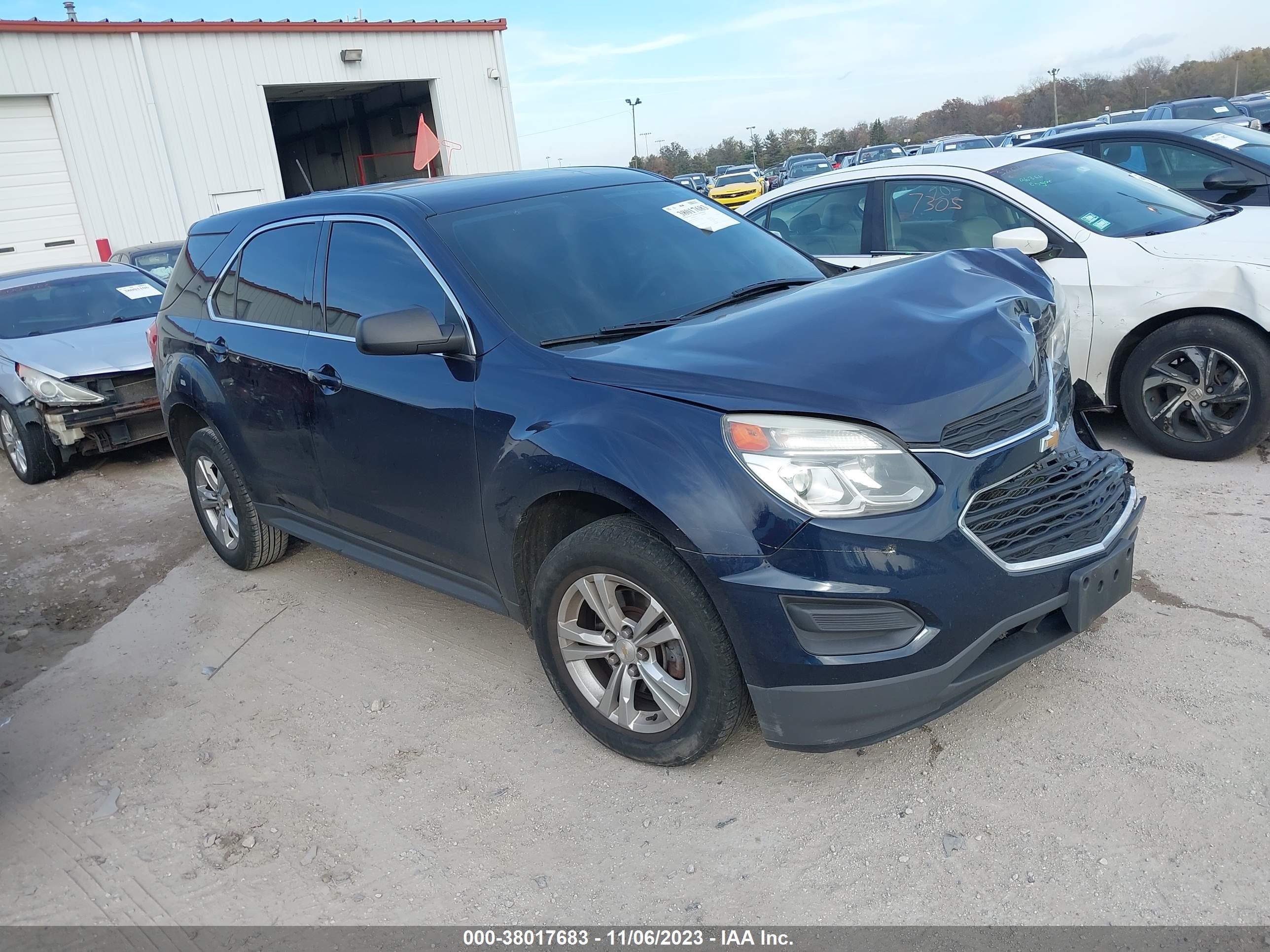 CHEVROLET EQUINOX 2017 2gnalbek2h1553662