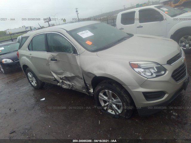 CHEVROLET EQUINOX 2016 2gnalbek3g1123475