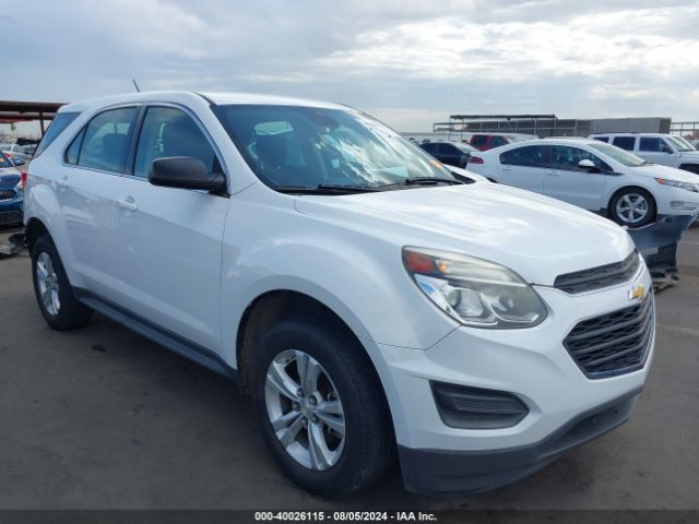 CHEVROLET EQUINOX 2016 2gnalbek3g1137585