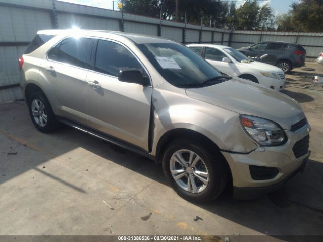 CHEVROLET EQUINOX 2016 2gnalbek3g1156329