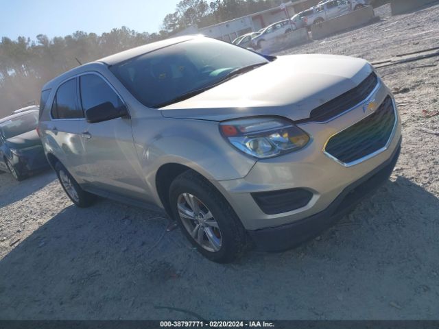 CHEVROLET EQUINOX 2016 2gnalbek3g1169002