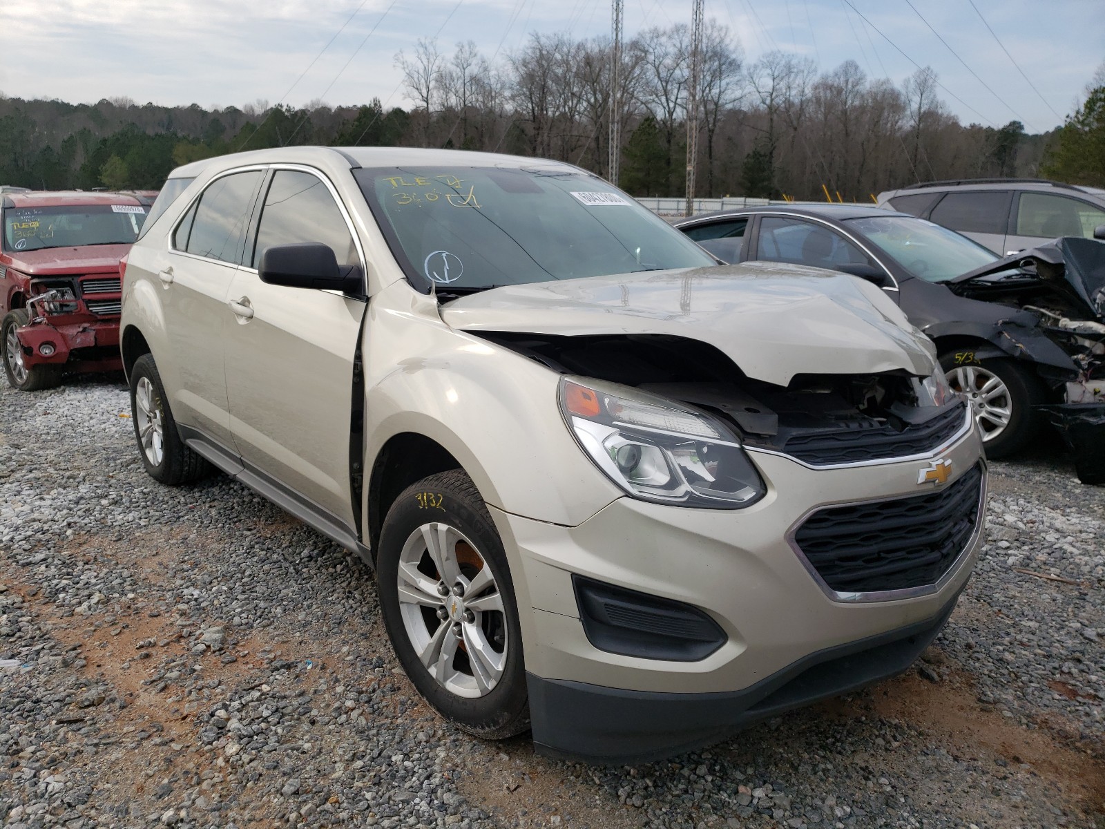 CHEVROLET EQUINOX LS 2016 2gnalbek3g1180789