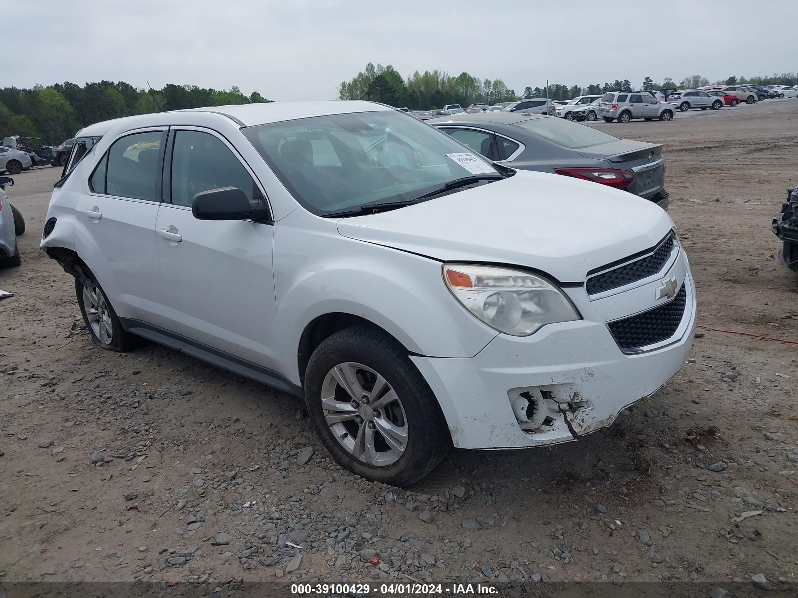 CHEVROLET EQUINOX 2012 2gnalbek4c1165356